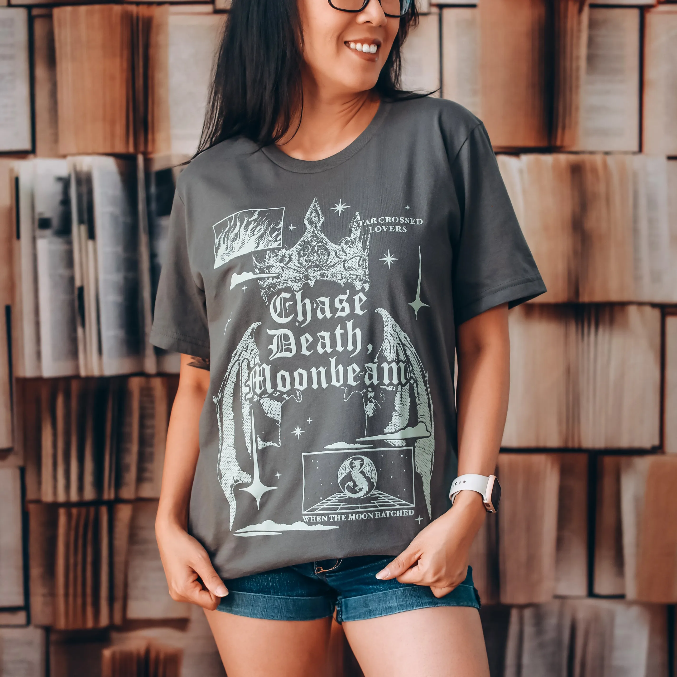 When the Moon Hatched Inspired Tee sold by The Bookish Box product image thumbnail 2