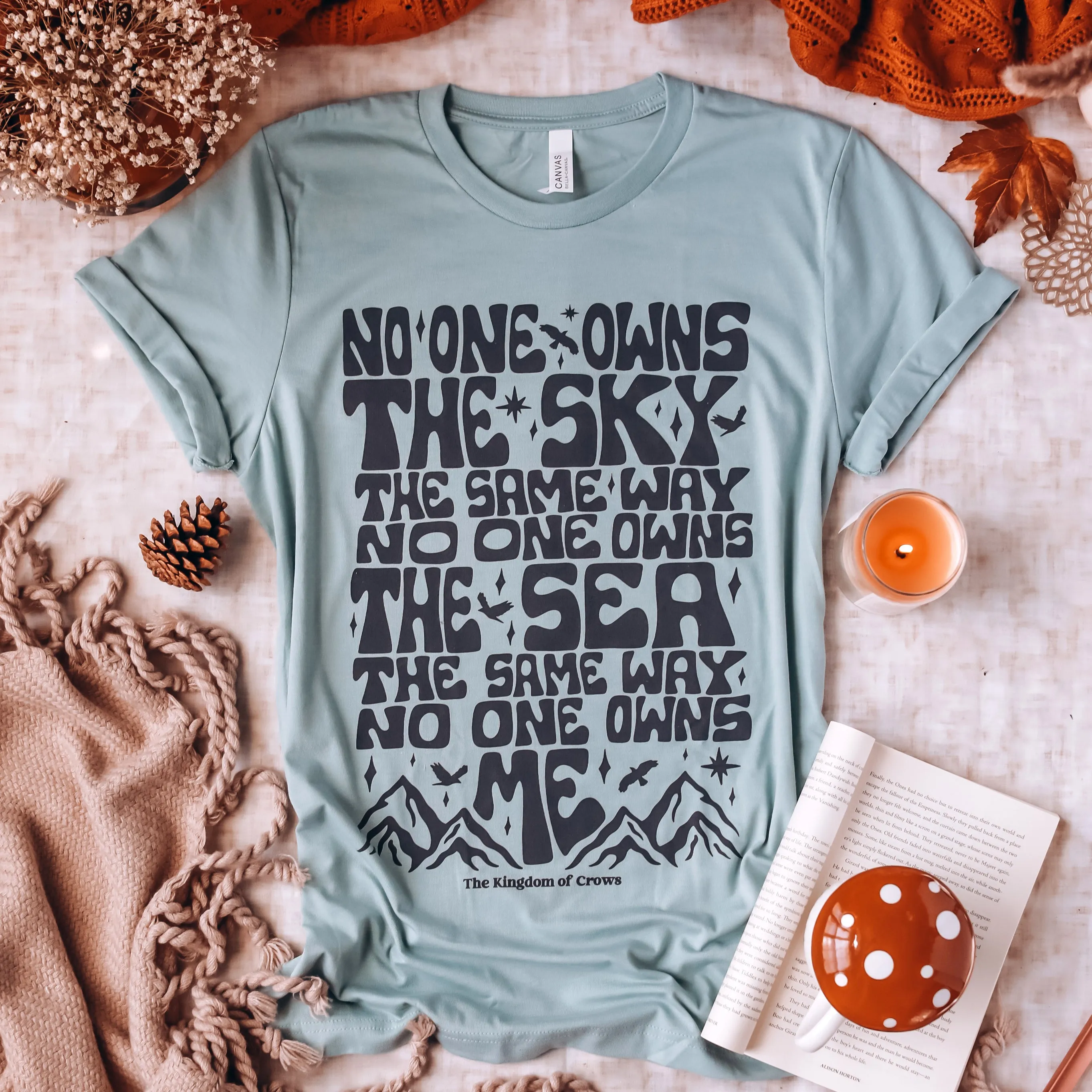 The Kingdom of Crows Series Inspired Tee sold by The Bookish Box product image thumbnail 3