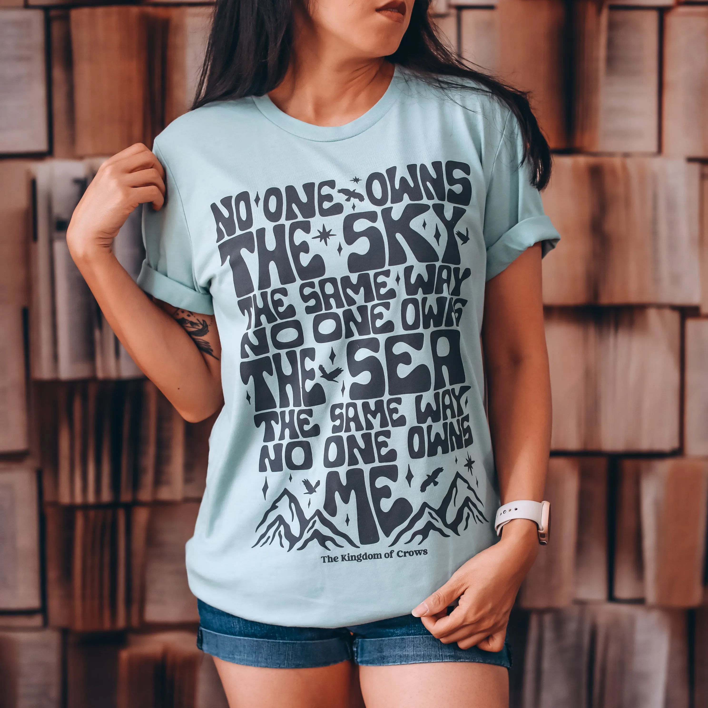 The Kingdom of Crows Series Inspired Tee sold by The Bookish Box