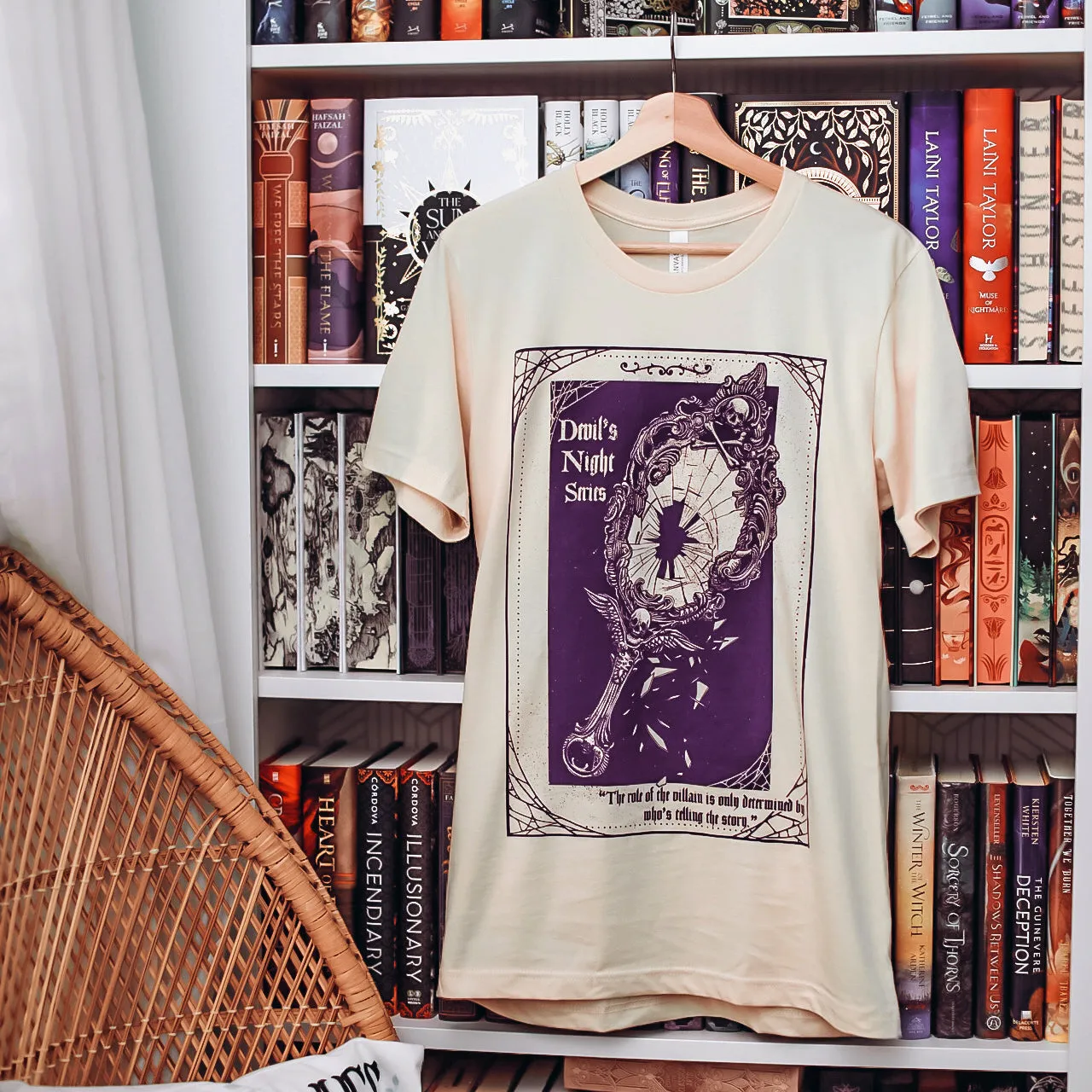 Devil's Night Inspired Tee sold by The Bookish Box product image thumbnail 3