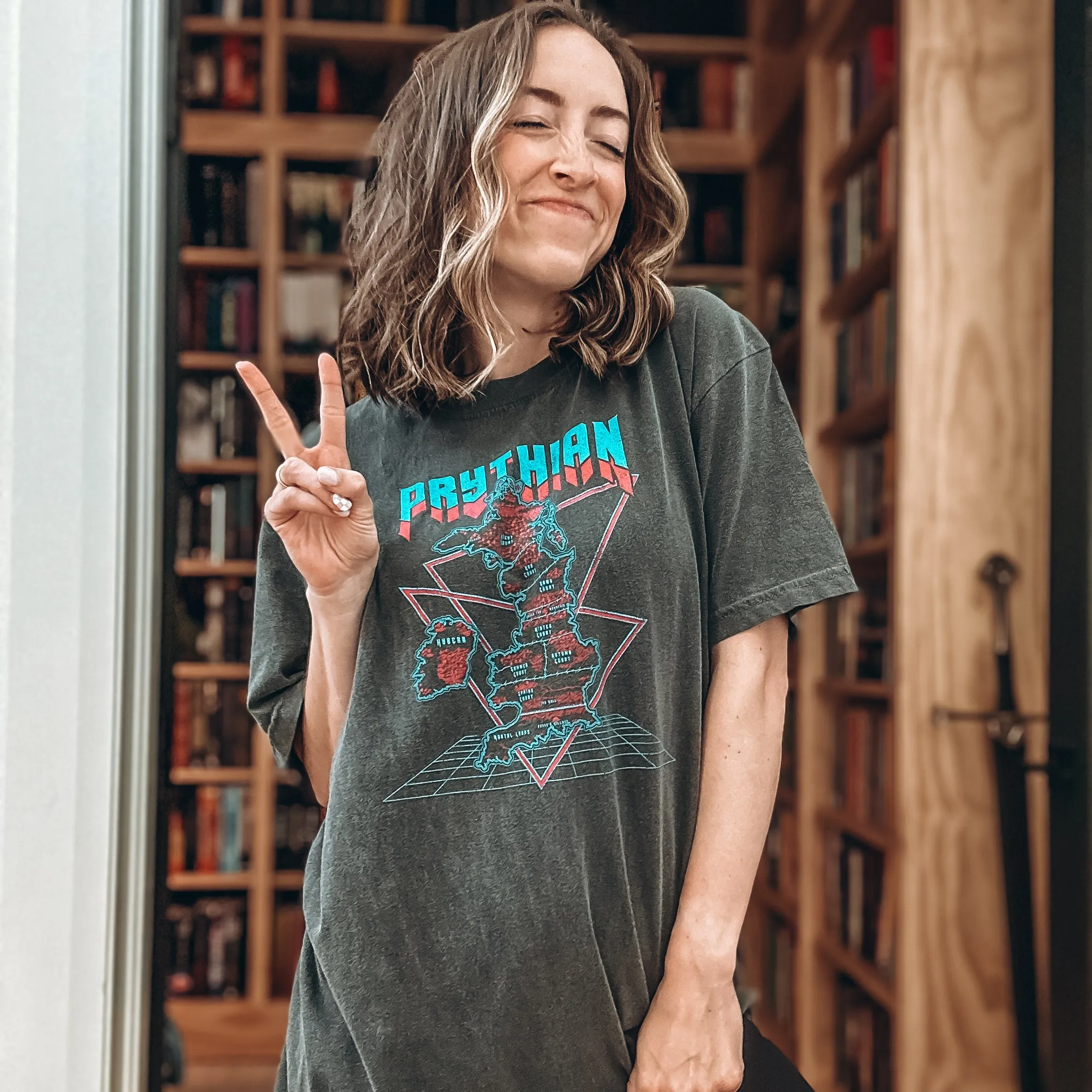 A Court of Thorns and Roses Inspired: Prythian Heavy Weight Tee sold by The Bookish Box product image thumbnail 2