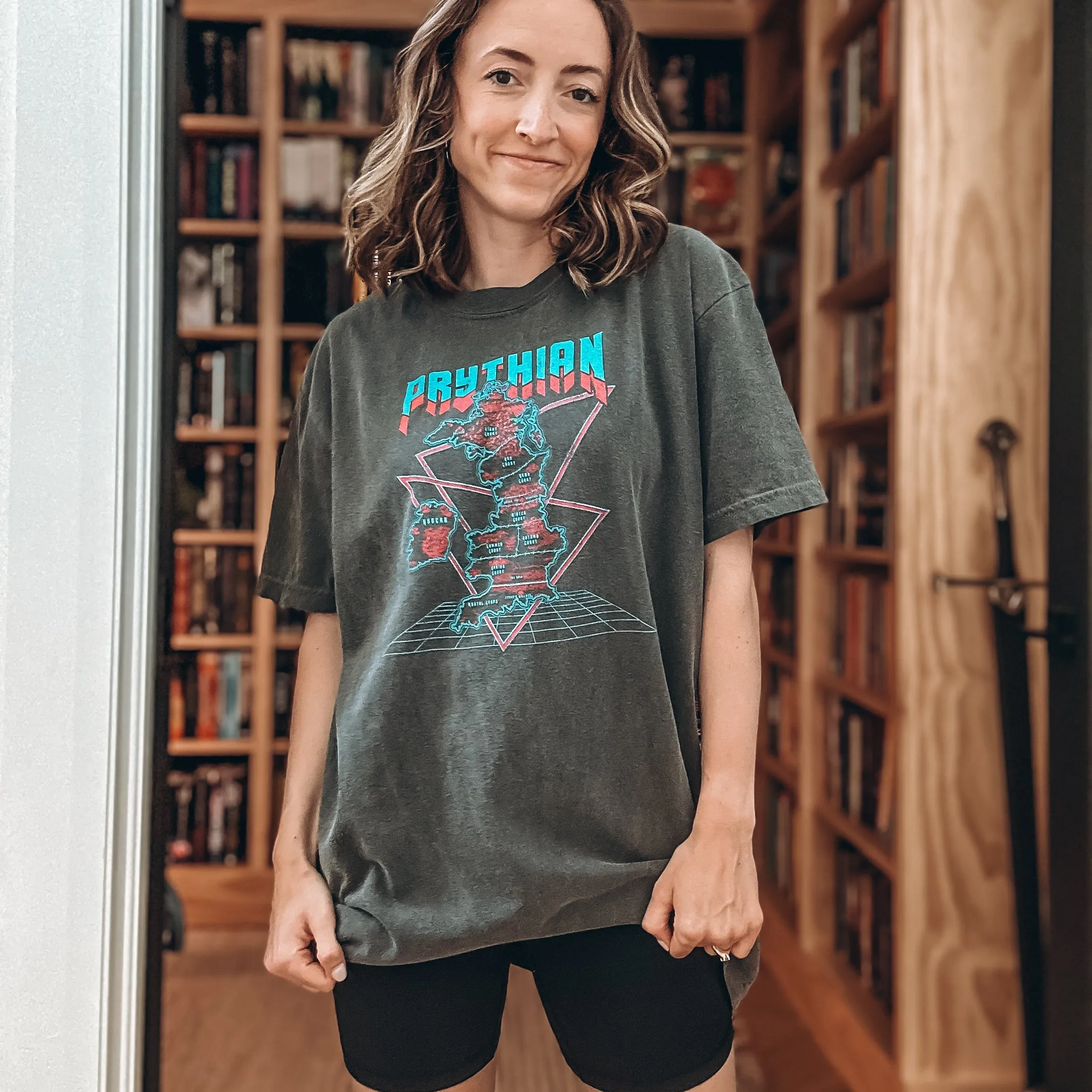 A Court of Thorns and Roses Inspired: Prythian Heavy Weight Tee sold by The Bookish Box product image thumbnail 3