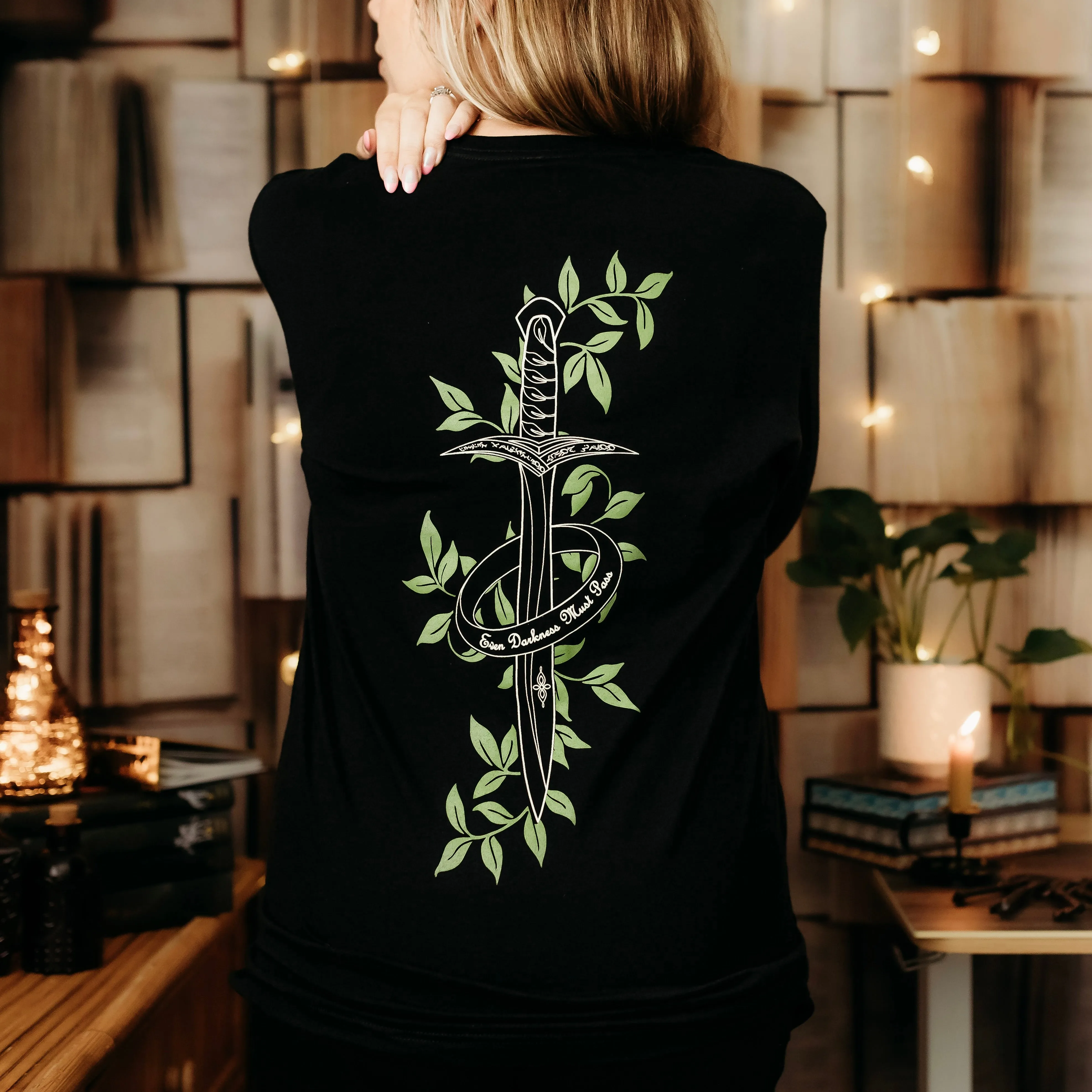 Lord of the Rings Inspired: Sting Long Sleeve Tee sold by The Bookish Box product image thumbnail 3