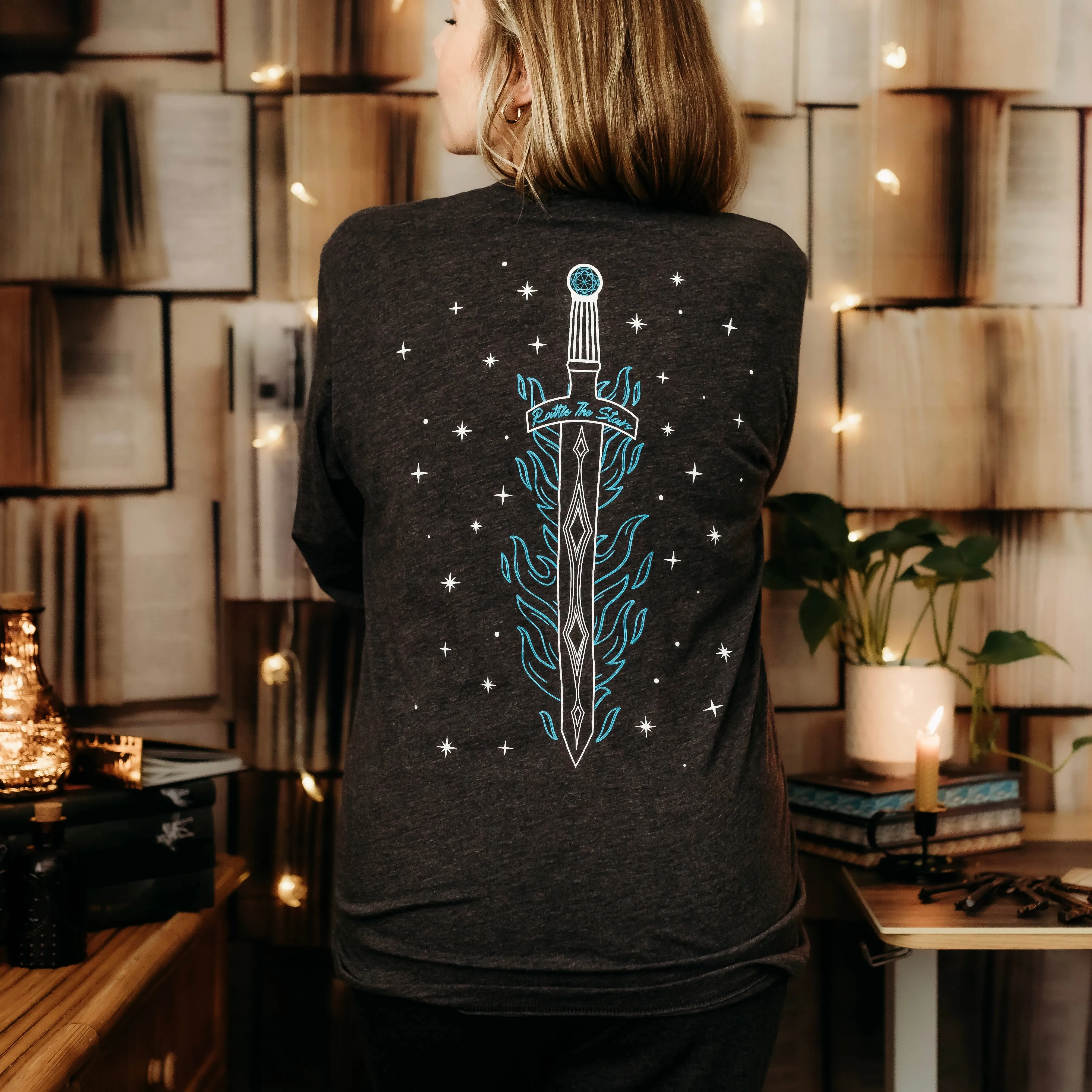 Throne of Glass Inspired: Goldryn Long Sleeve Tee sold by The Bookish Box product image thumbnail 3