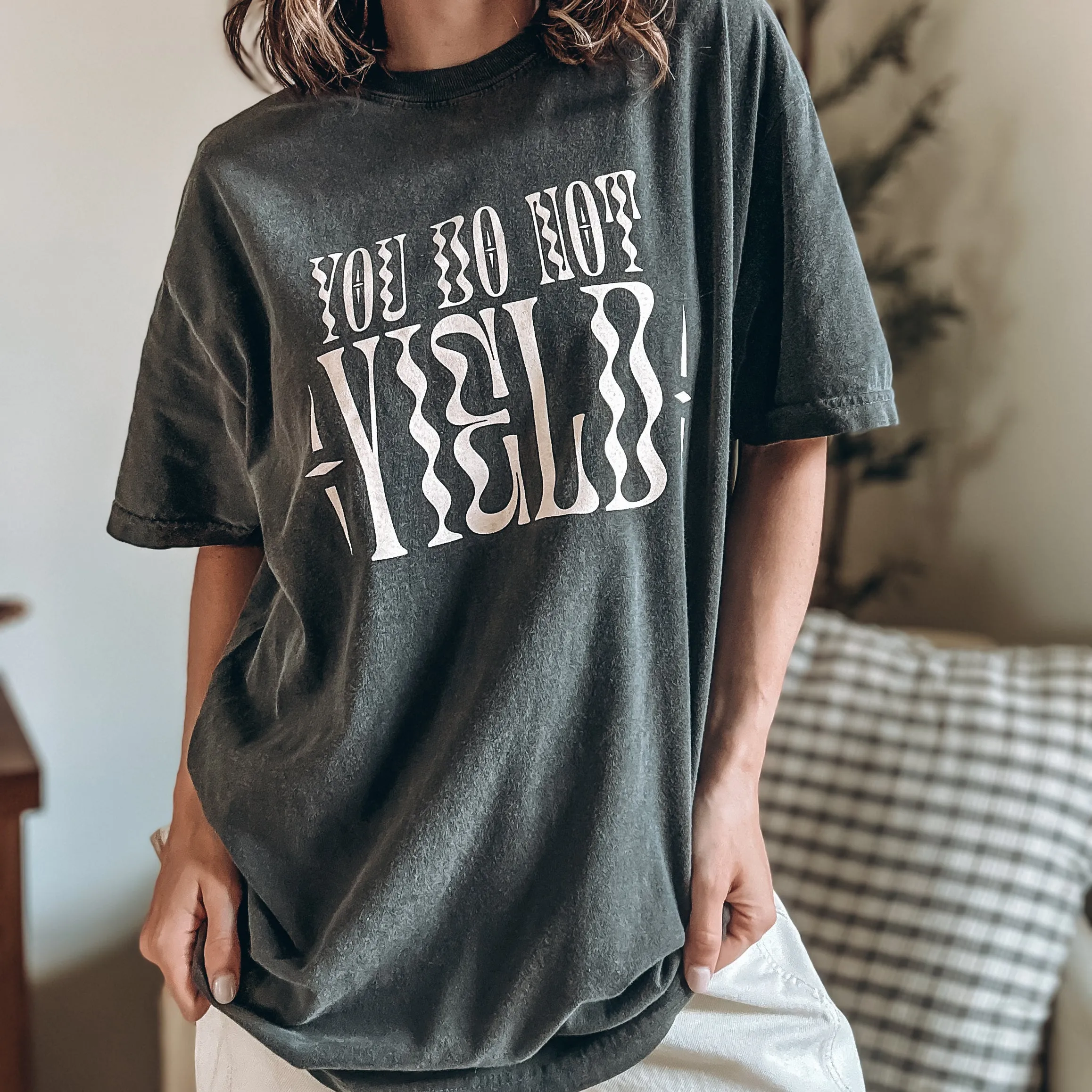 A Court of Wings and Ruin Inspired: You Do Not Yield Heavy Weight Tee sold by The Bookish Box product image thumbnail 3