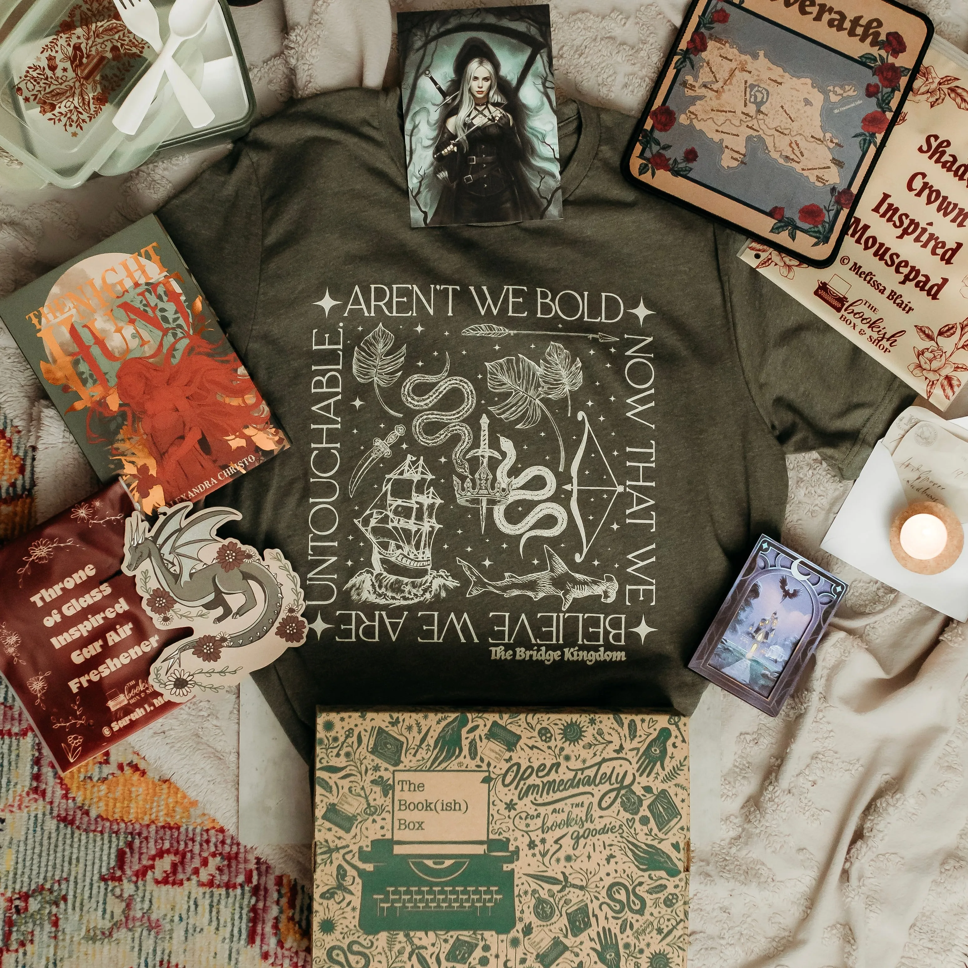 The Bridge Kingdom Inspired: Untouchable Tee sold by The Bookish Box product image thumbnail 4