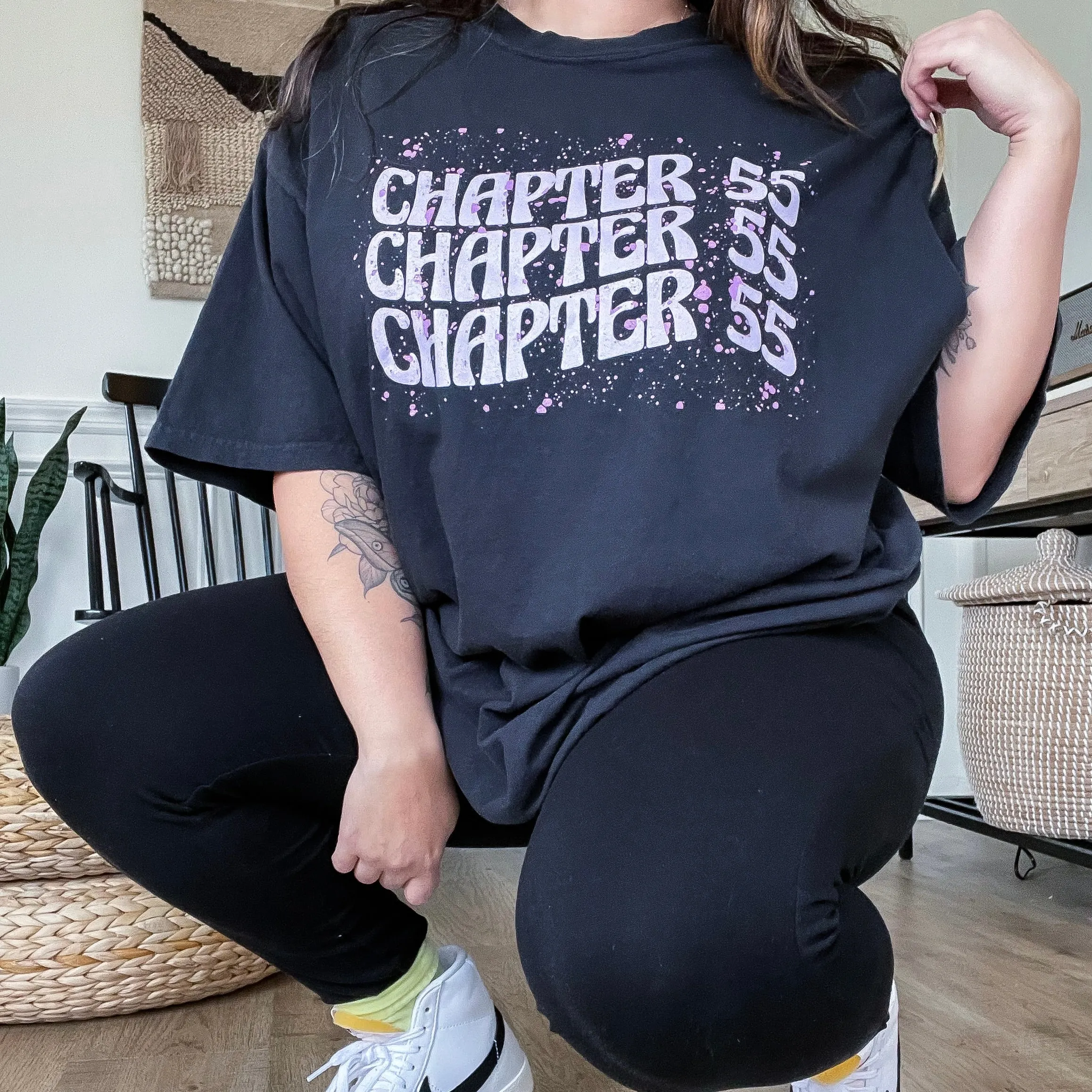 A Court of Mist and Fury Inspired: Chapter 55 Heavy Weight Tee sold by The Bookish Box