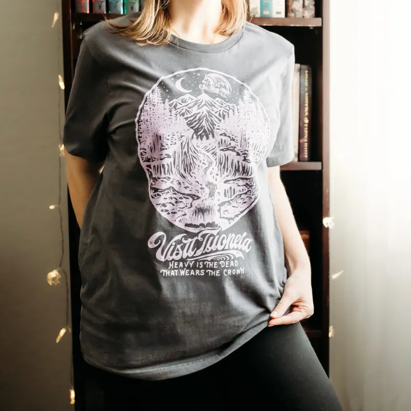 River of Shadows Inspired: Tuonela Tee sold by The Bookish Box