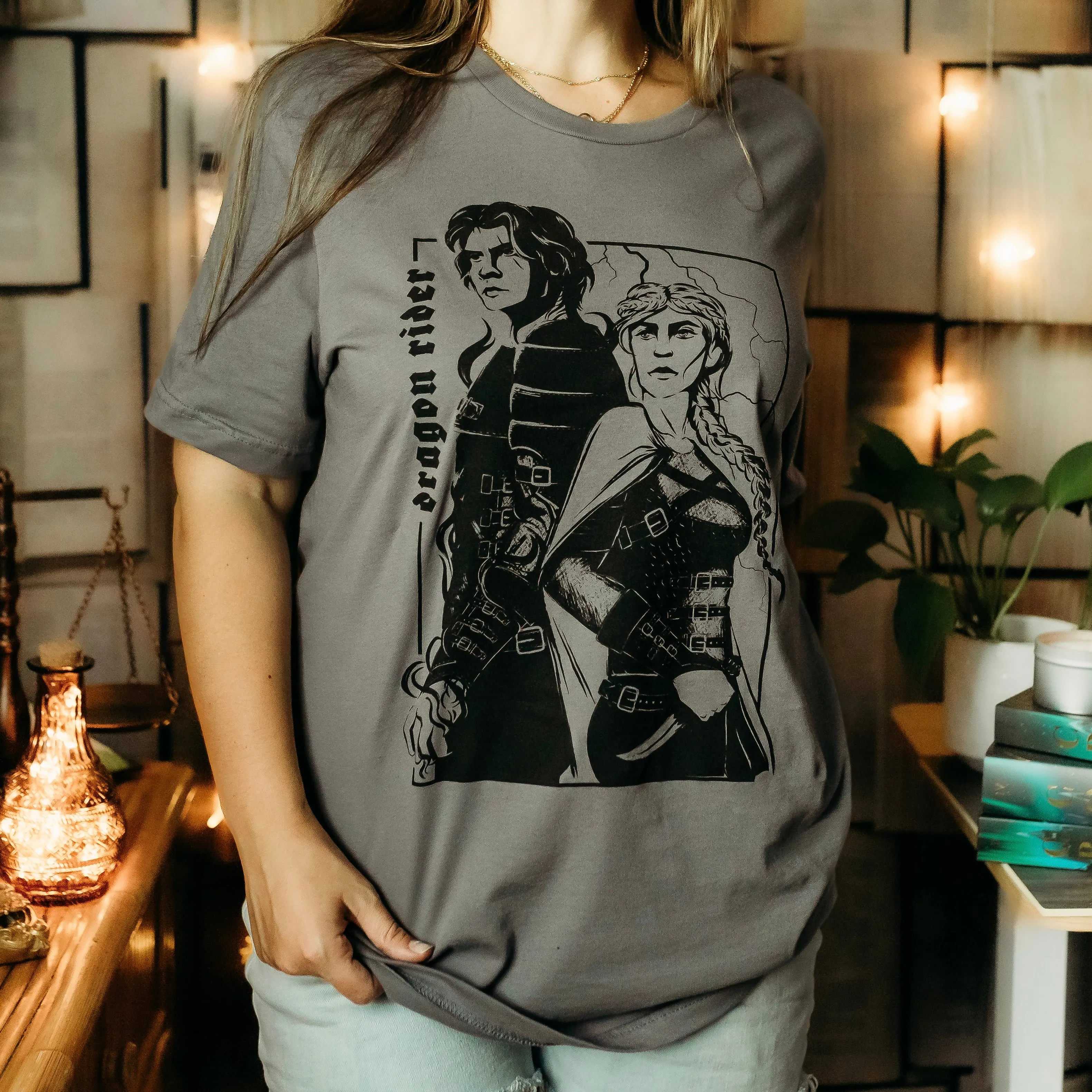 Fourth Wing Inspired: Dragon Riders Tee sold by The Bookish Box