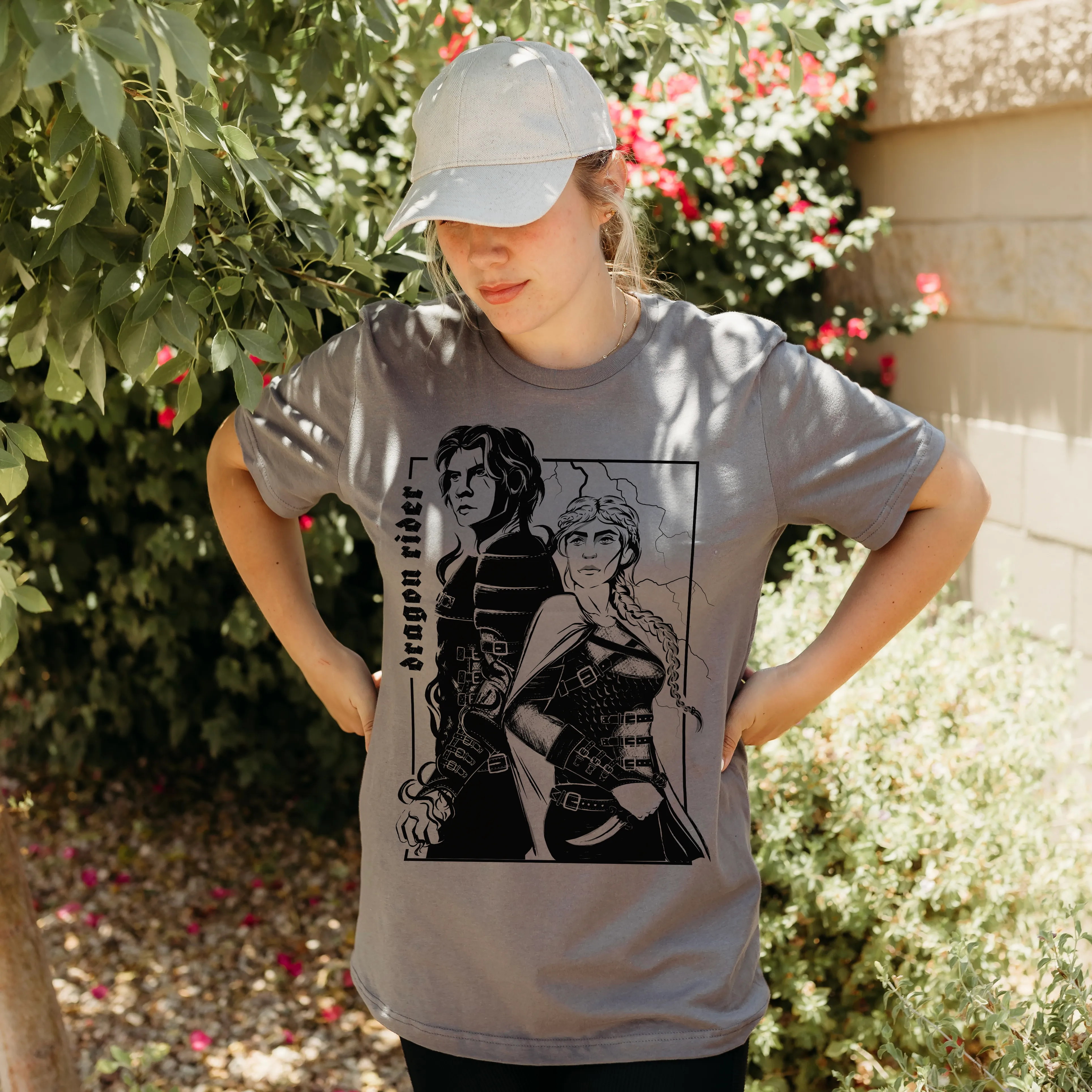Fourth Wing Inspired: Dragon Riders Tee sold by The Bookish Box product image thumbnail 3