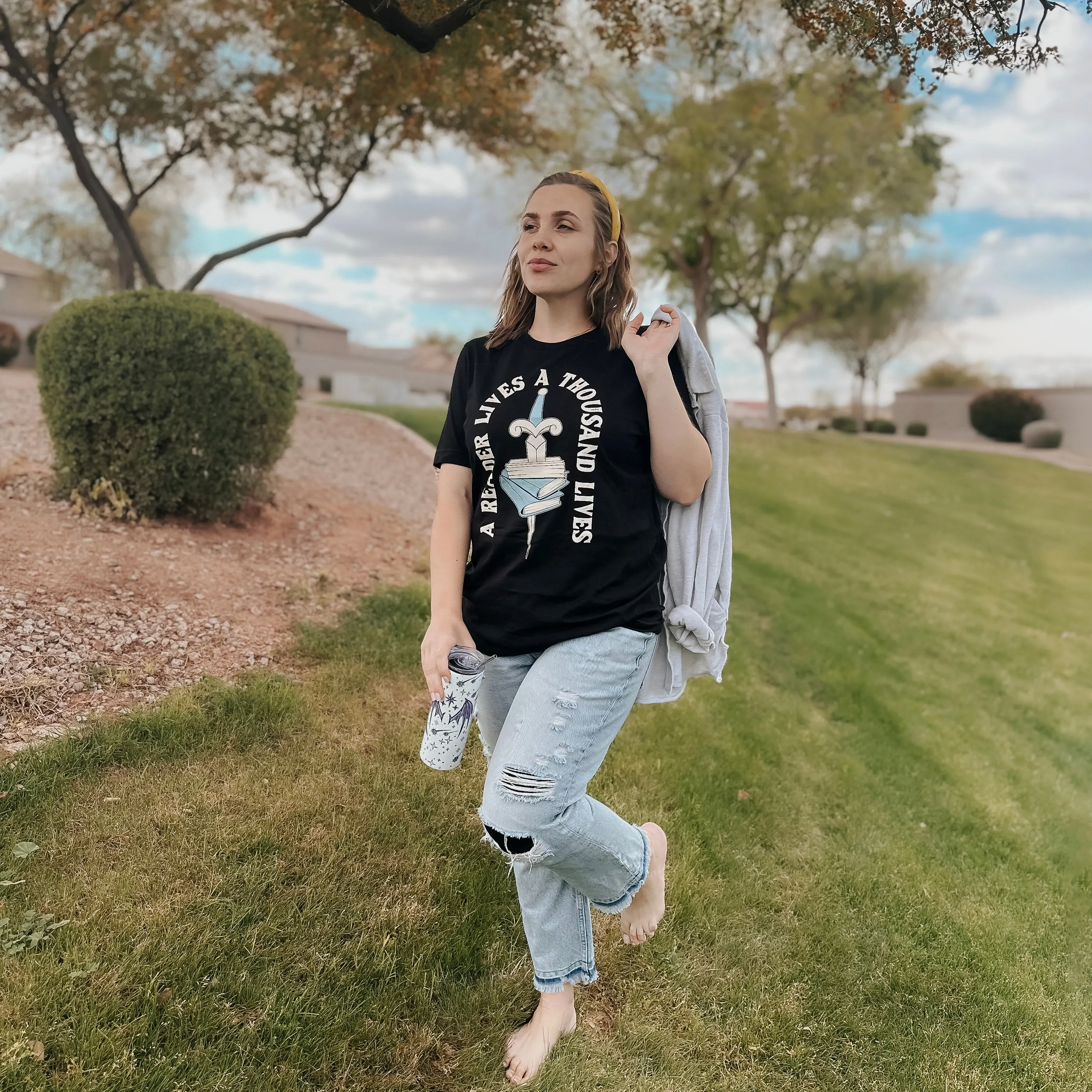 Game of Thrones Inspired: A Dance with Dragons Tee sold by The Bookish Box product image thumbnail 4