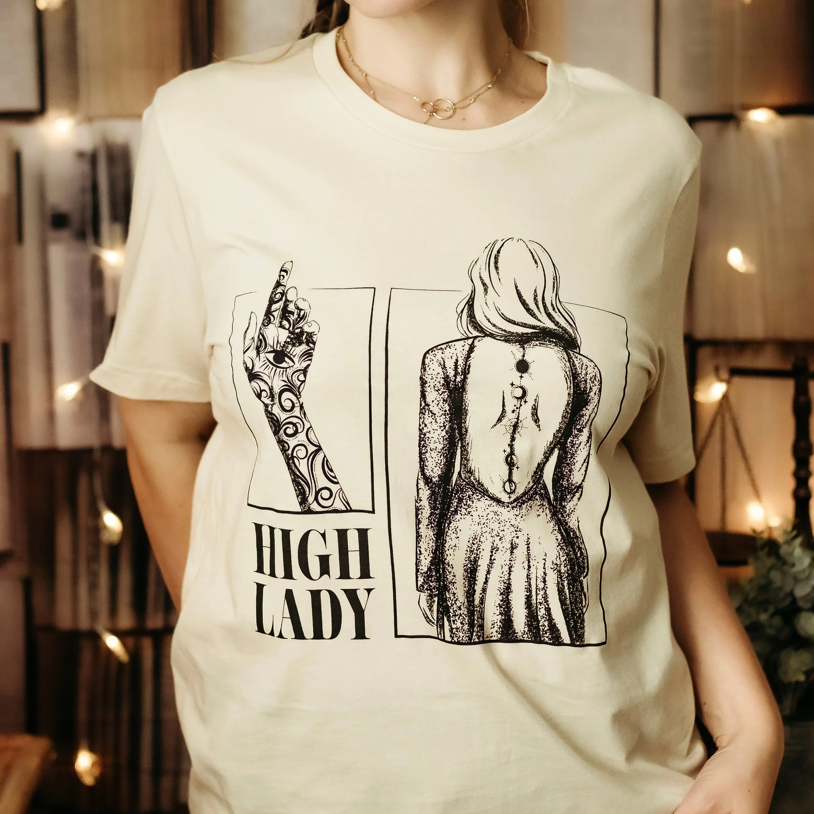 A Court of Thorns and Roses Inspired: Feyre Tee sold by The Bookish Box product image thumbnail 2