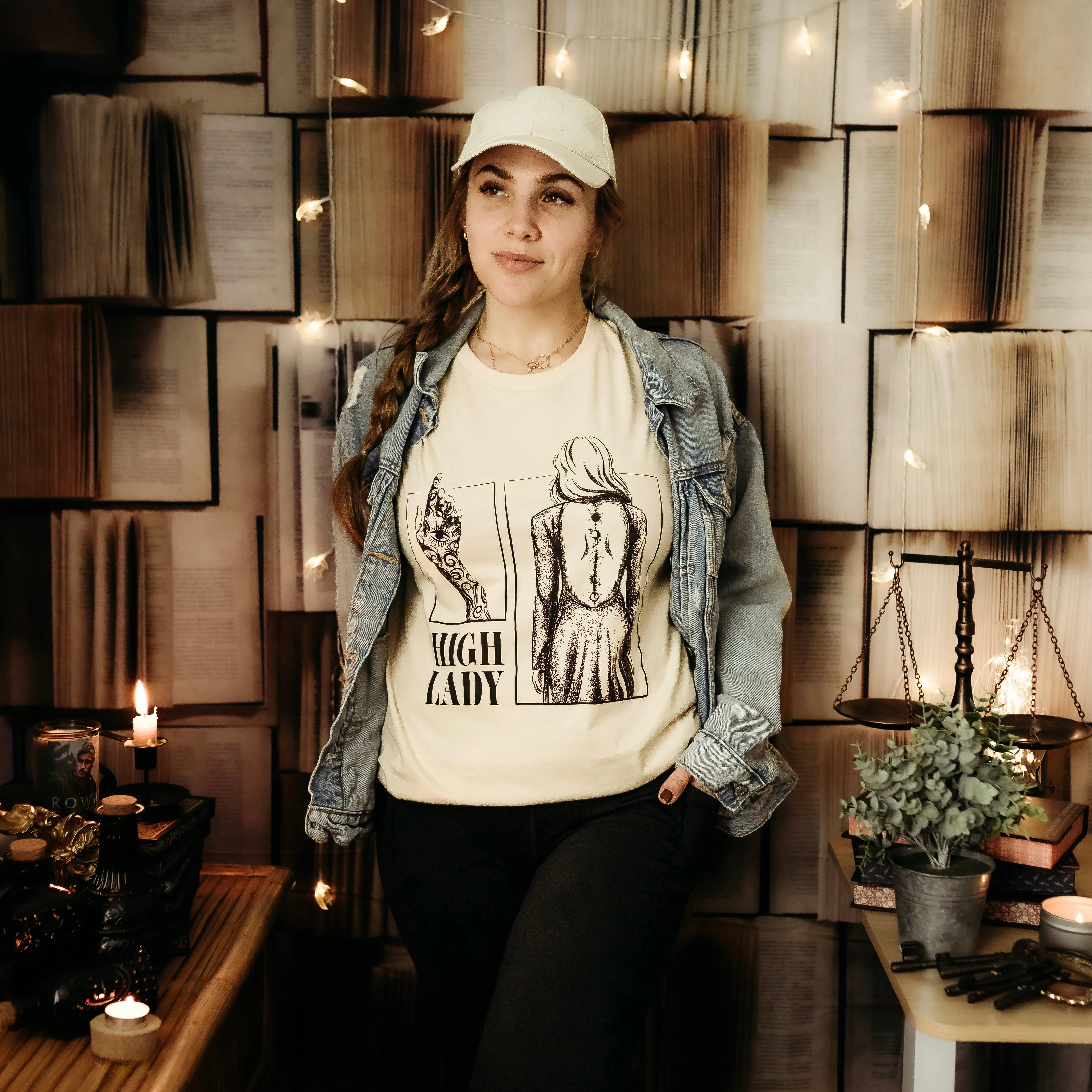 A Court of Thorns and Roses Inspired: Feyre Tee sold by The Bookish Box product image thumbnail 3