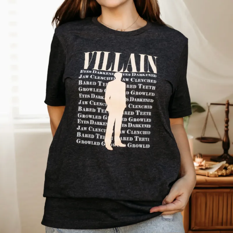 Villain Tee sold by The Bookish Box