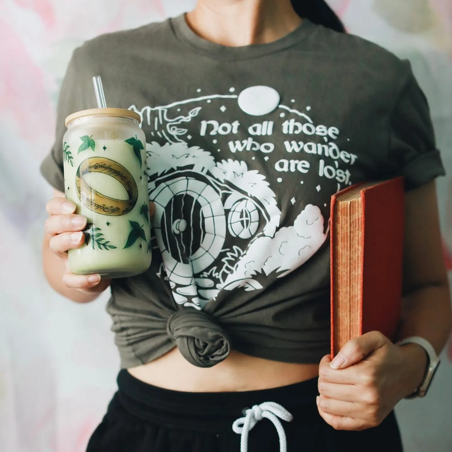 Lord of the Rings Inspired: Not All Who Wander Tee sold by The Bookish Box