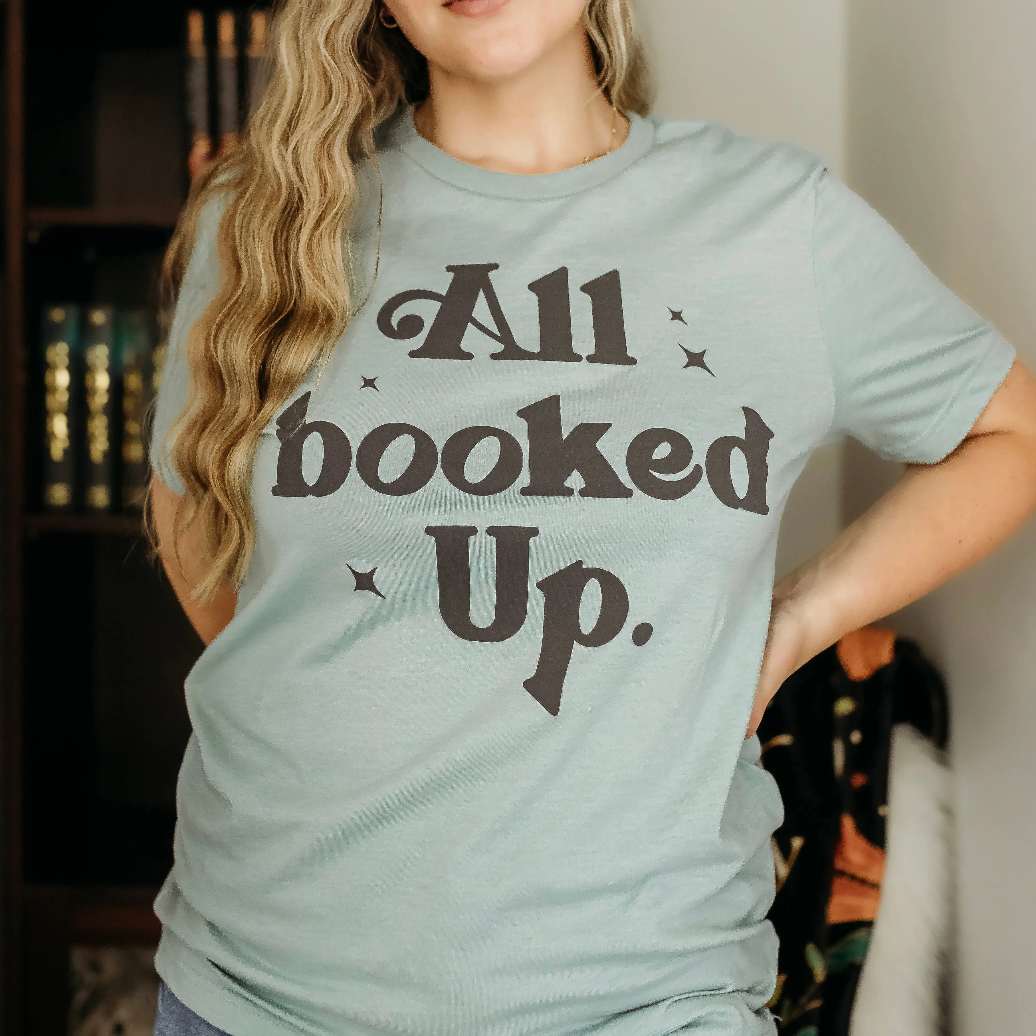 All Booked Up Tee sold by The Bookish Box product image thumbnail 3