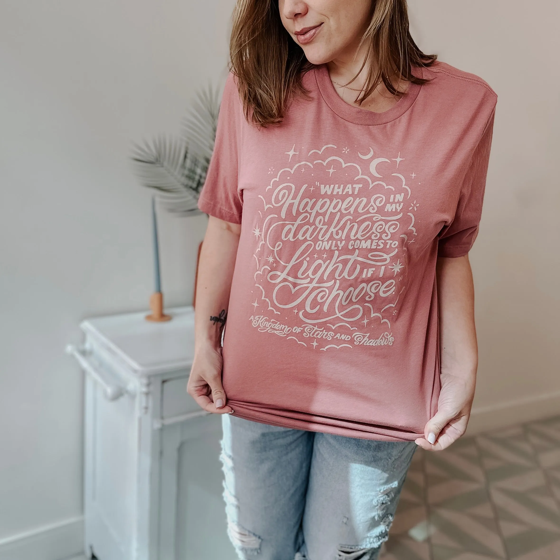 A Kingdom of Stars & Shadows Inspired Tee sold by The Bookish Box product image thumbnail 3