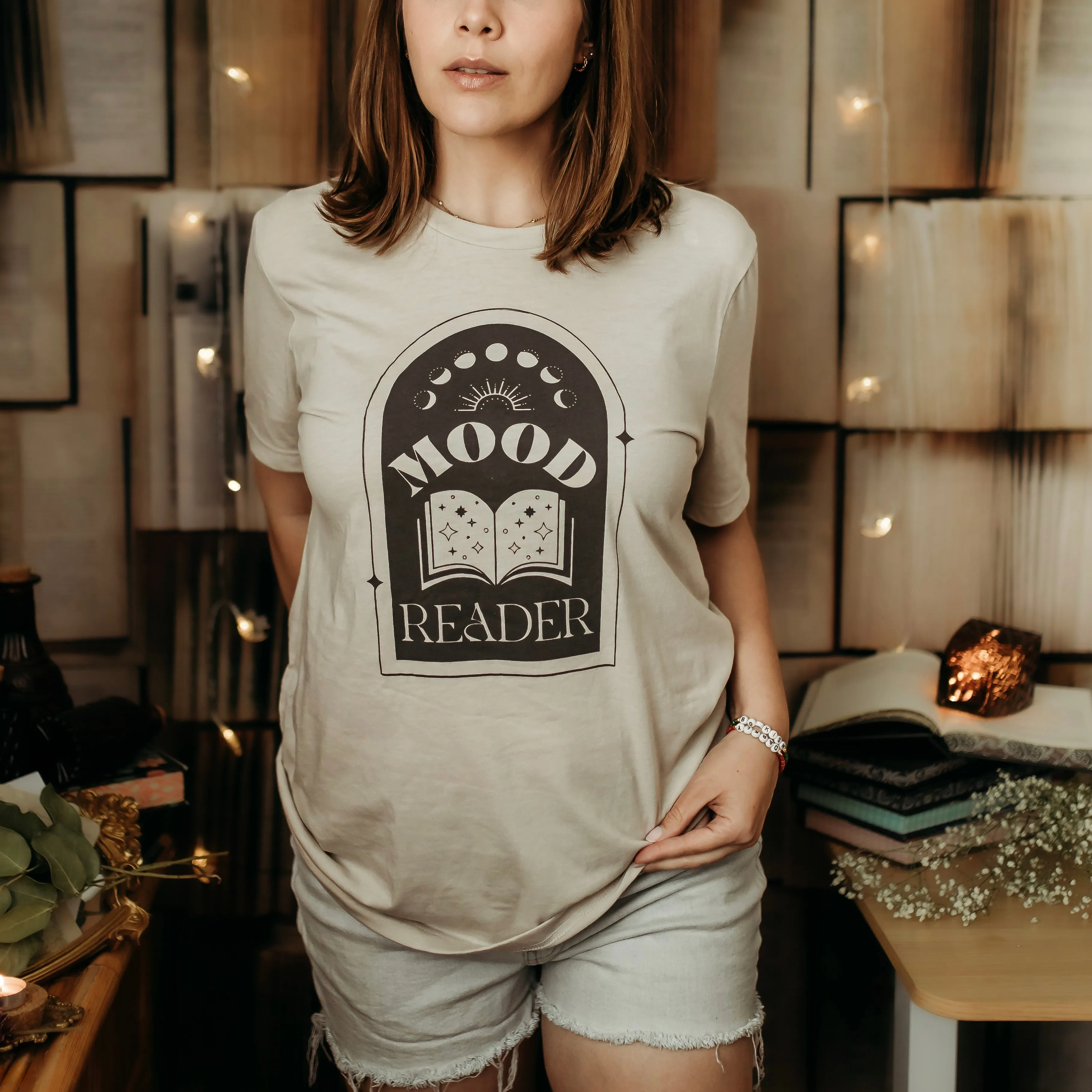 Mood Reader Tee sold by The Bookish Box