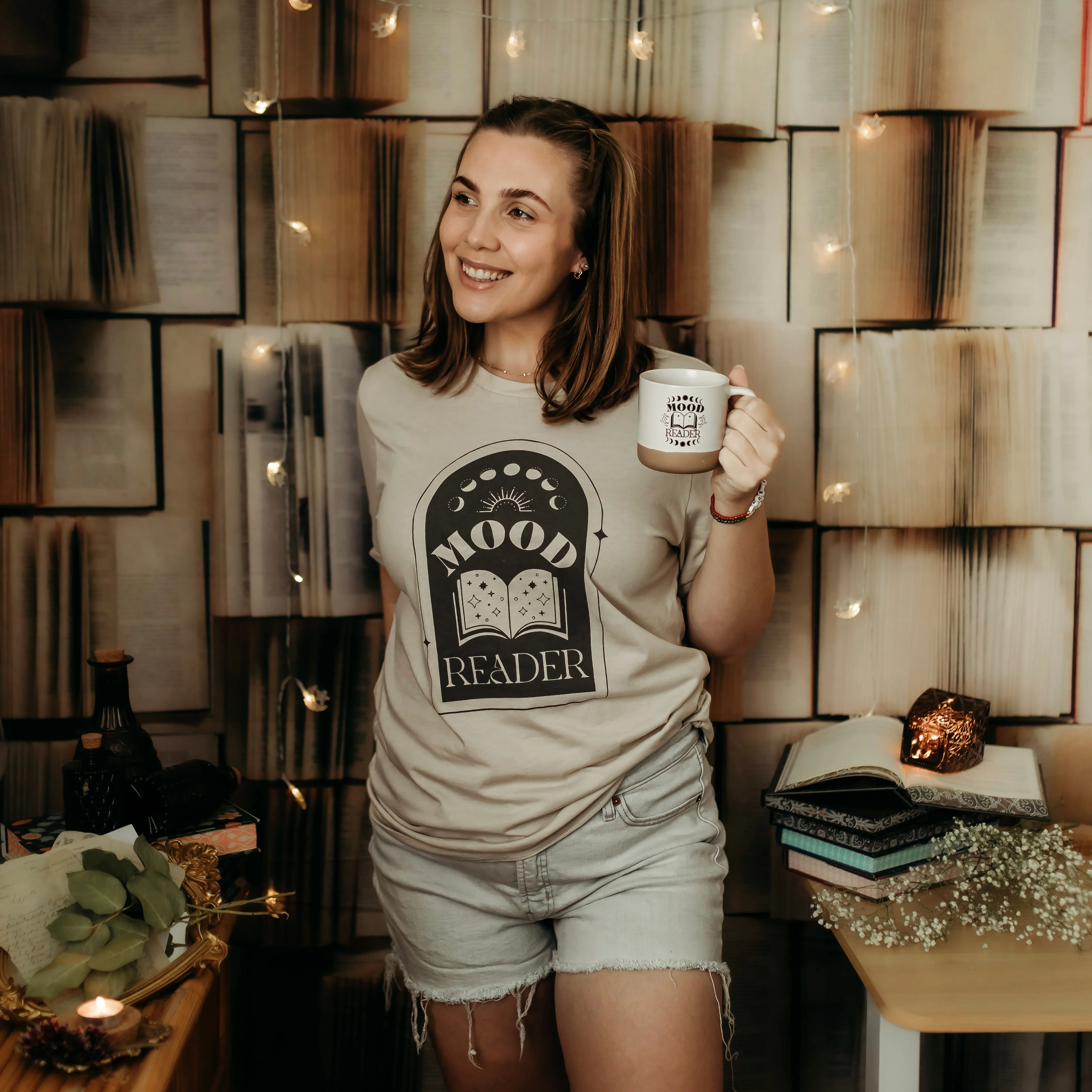 Mood Reader Tee sold by The Bookish Box product image thumbnail 2