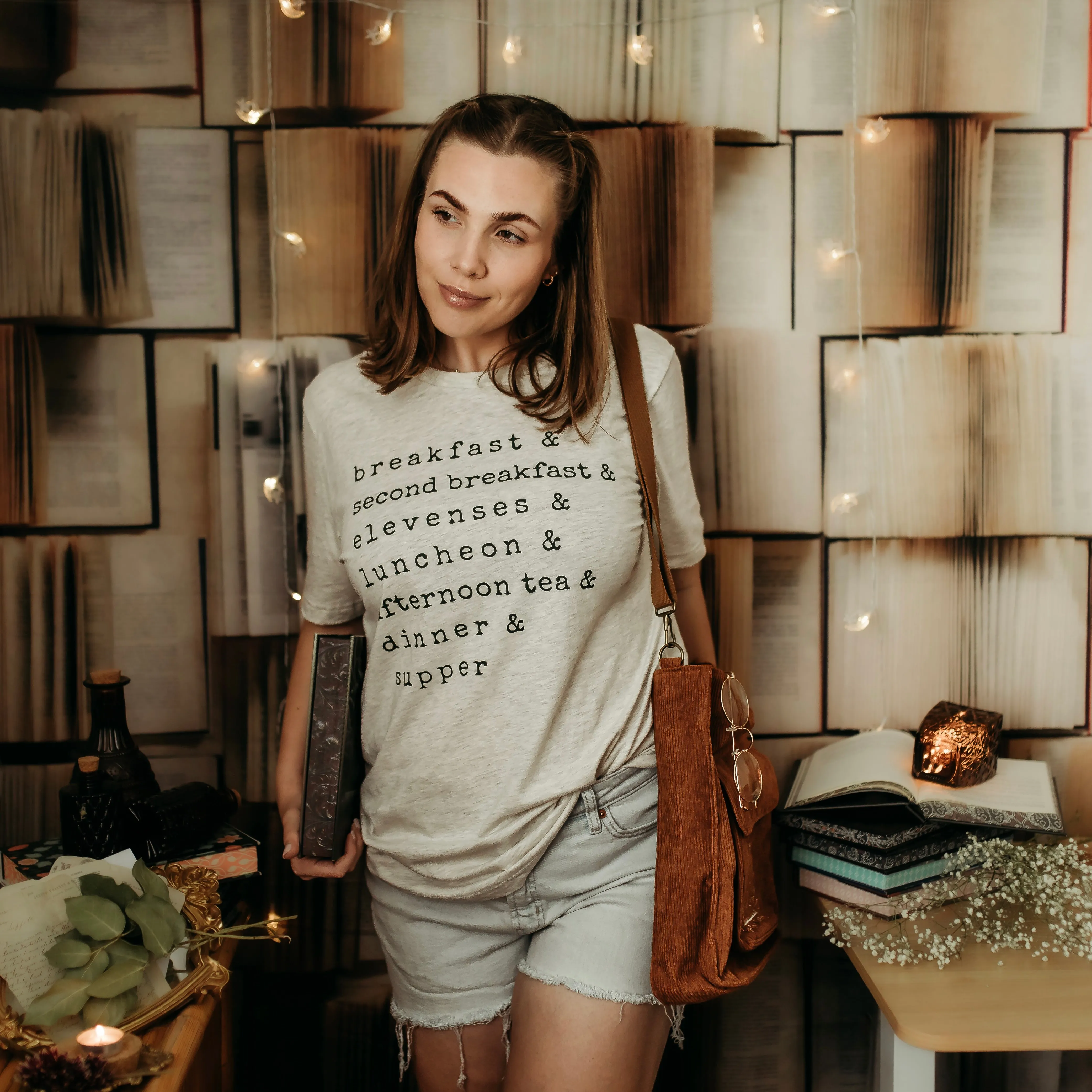 Hobbit Meals Ampersand Tee sold by The Bookish Box product image thumbnail 2