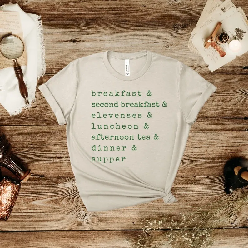 Hobbit Meals Ampersand Tee sold by The Bookish Box product image thumbnail 3