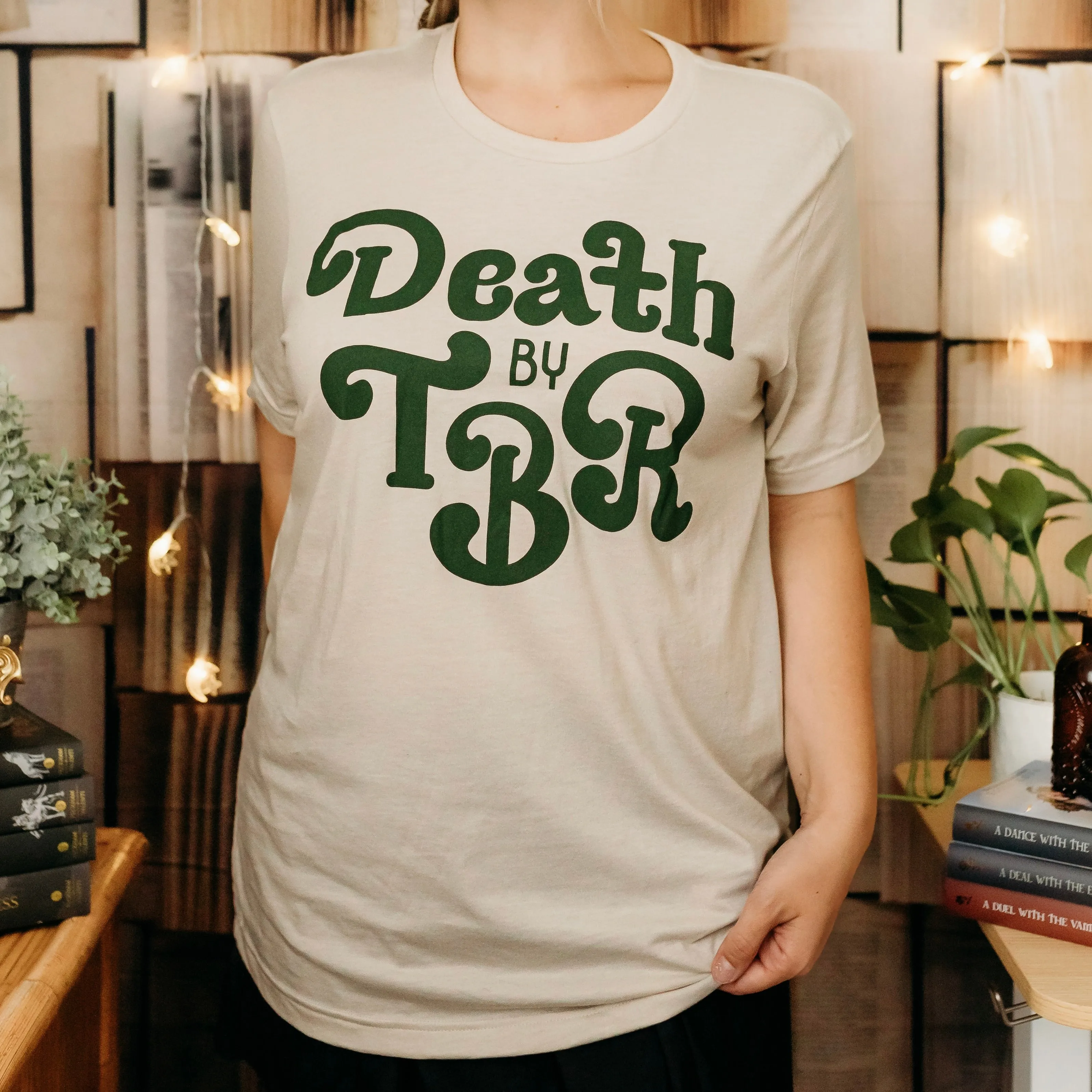 Death by TBR Tee sold by The Bookish Box product image thumbnail 2
