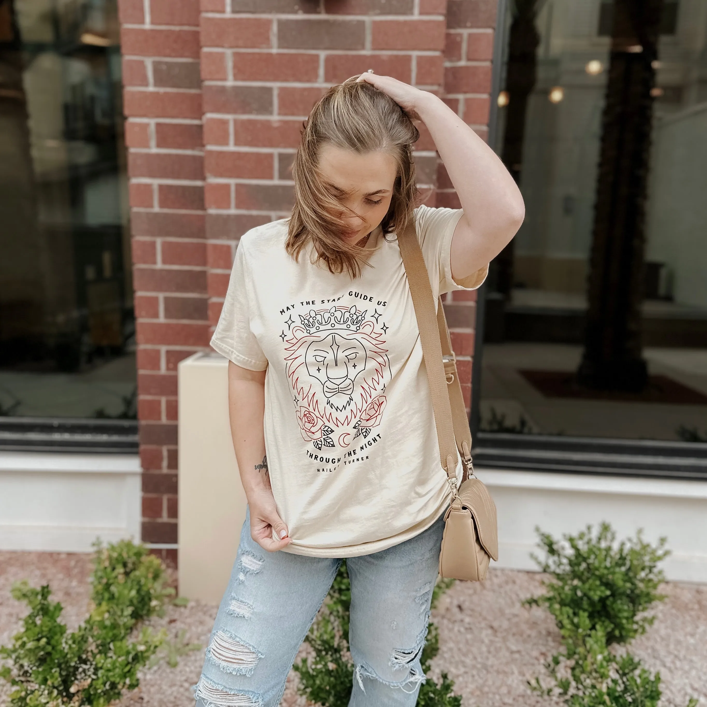 The Prince's Poisoned Vow Inspired: Stars Guide Us Tee sold by The Bookish Box product image thumbnail 4