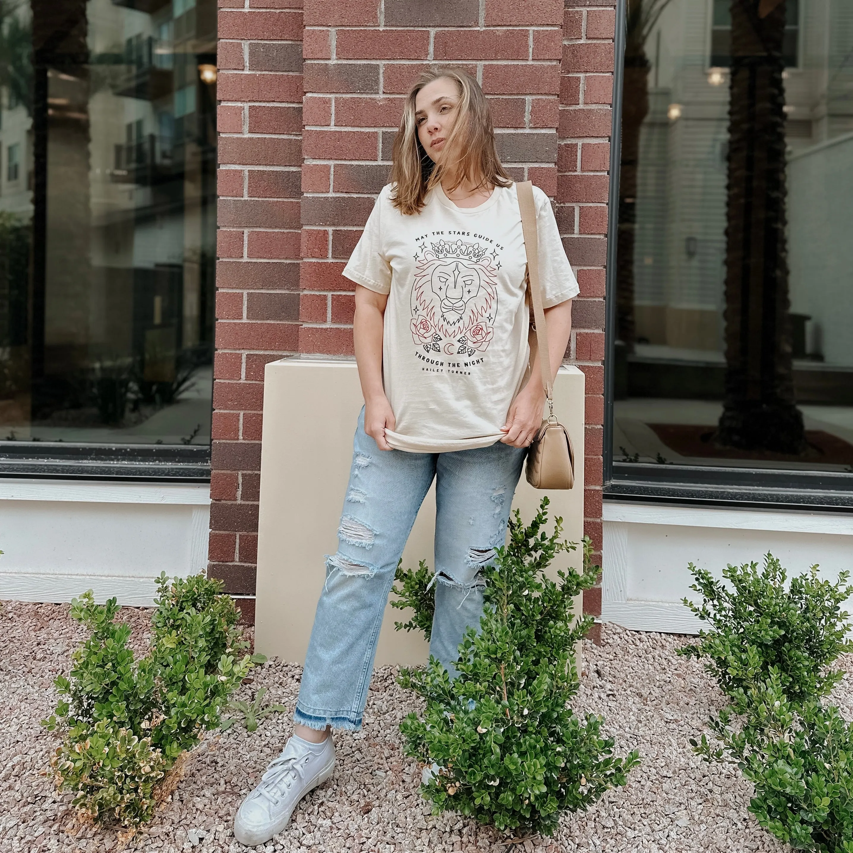 The Prince's Poisoned Vow Inspired: Stars Guide Us Tee sold by The Bookish Box product image thumbnail 5