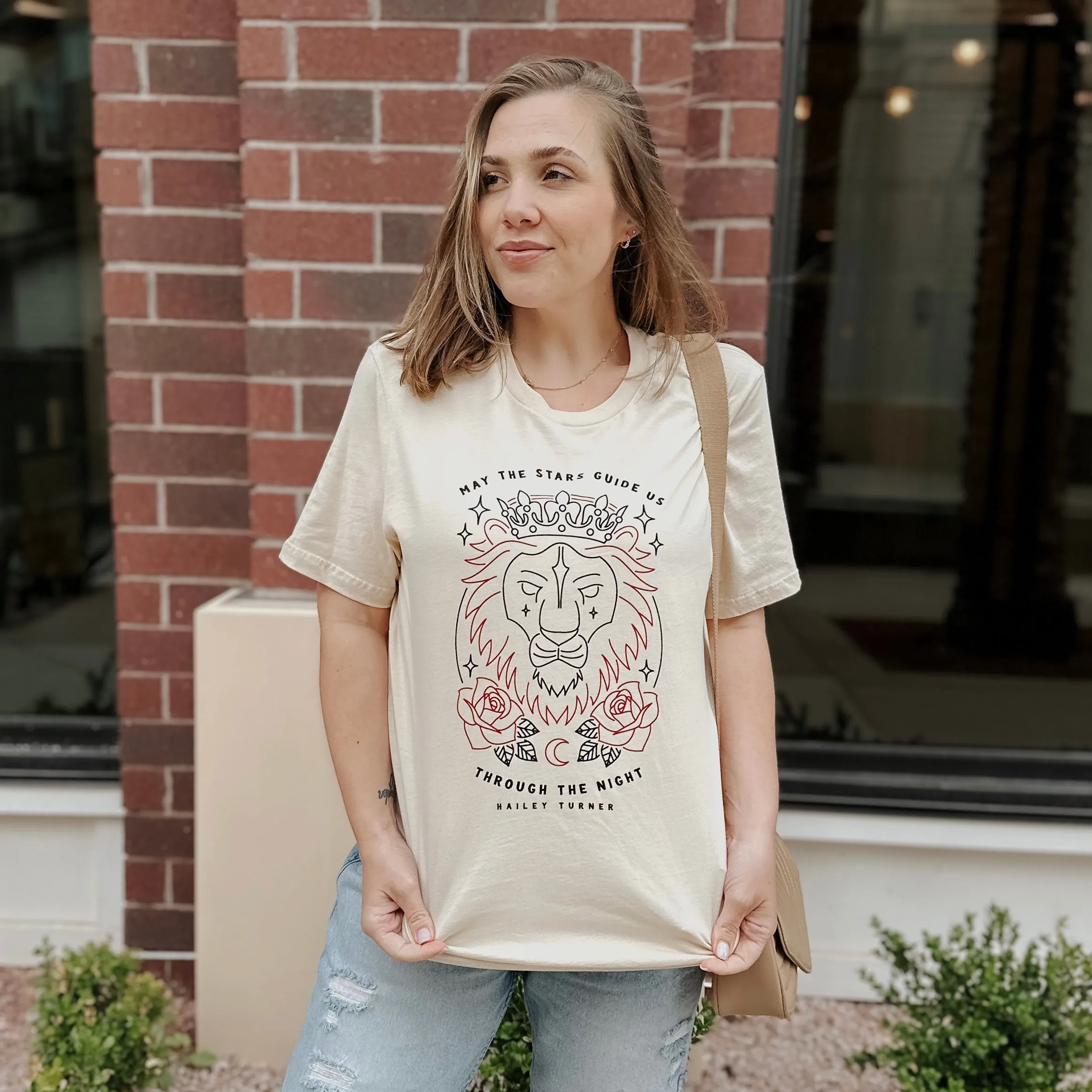 The Prince's Poisoned Vow Inspired: Stars Guide Us Tee sold by The Bookish Box product image thumbnail 3