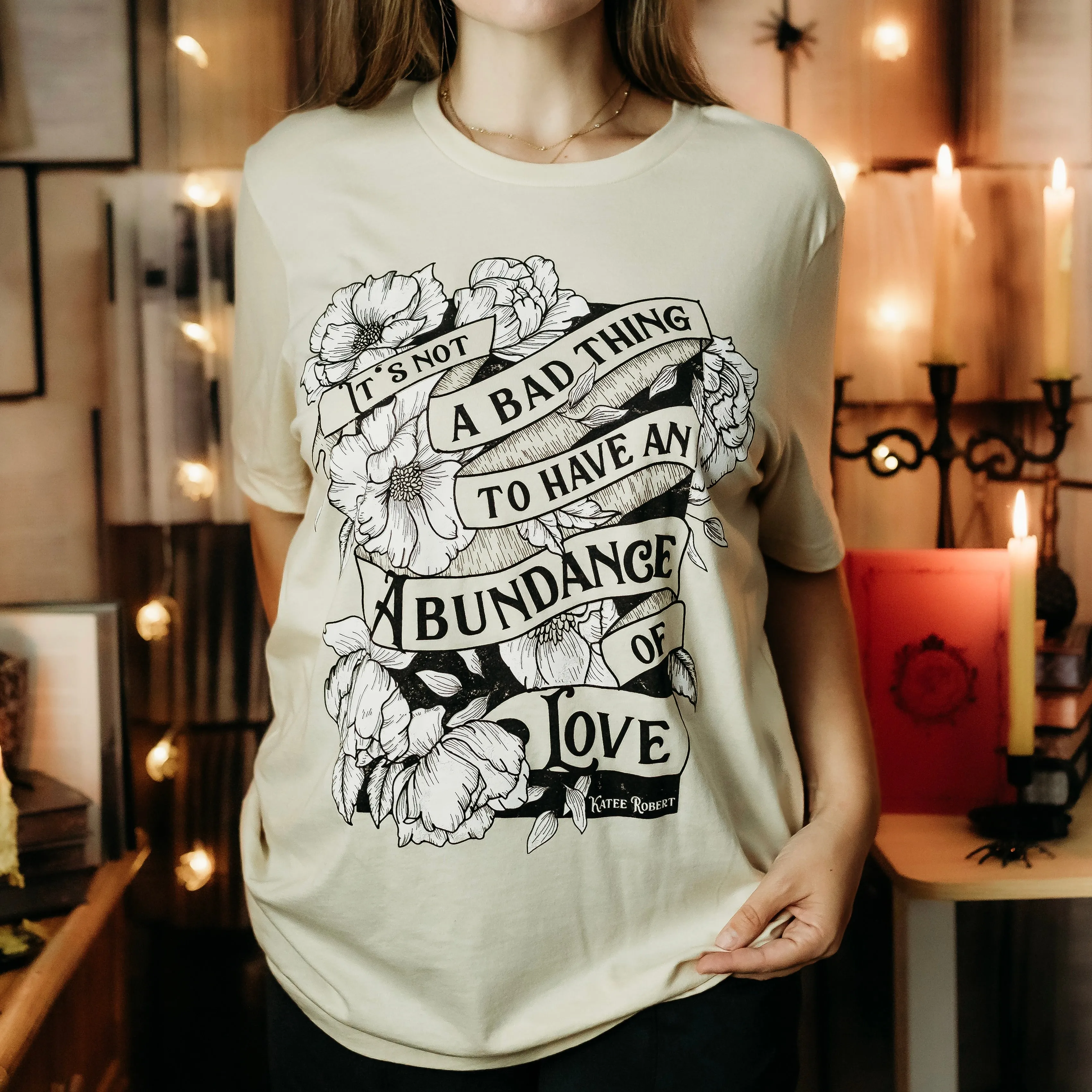 Court of the Vampire Queen Inspired Tee sold by The Bookish Box