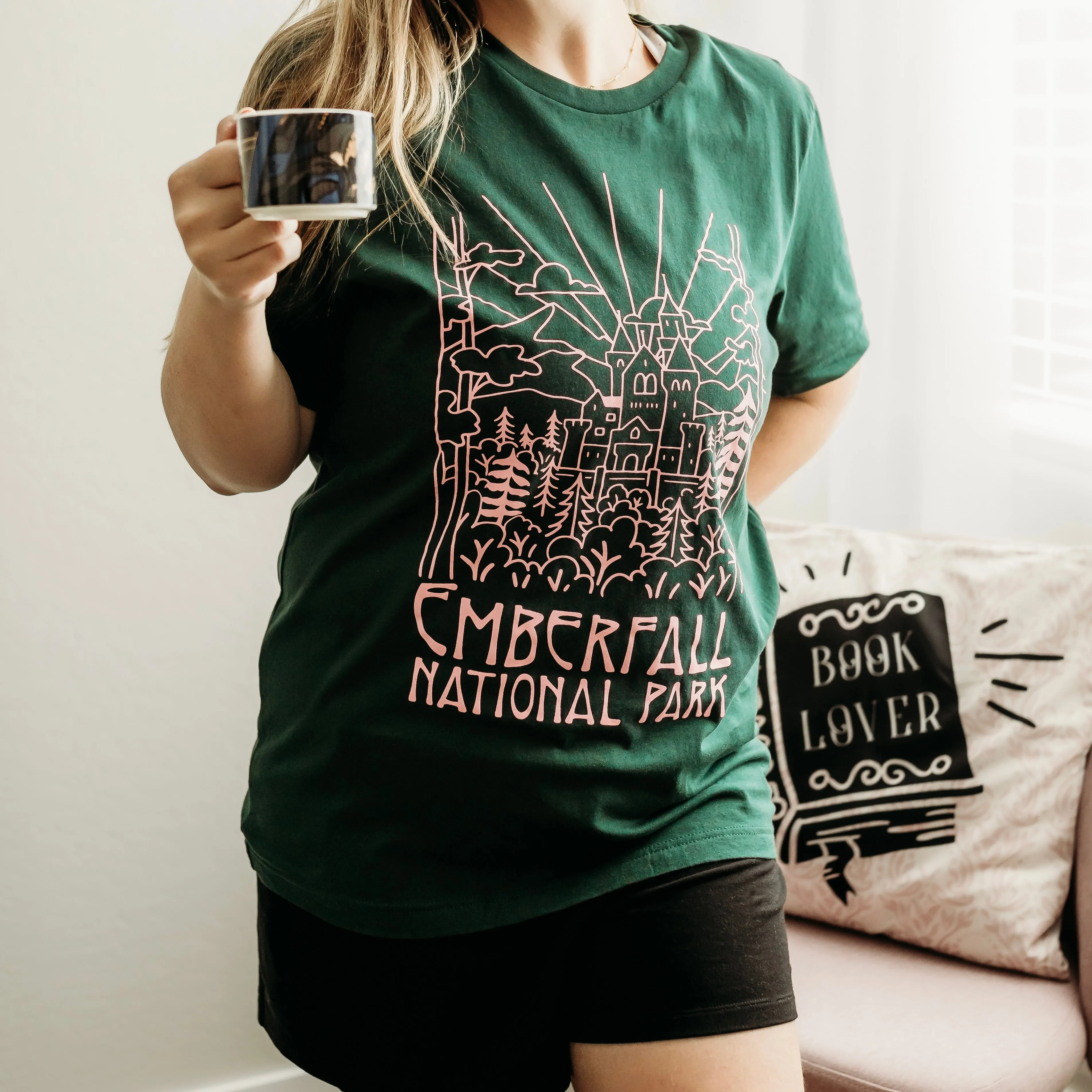 Cursebreakers Inspired: Emberfall National Park Tee sold by The Bookish Box product image thumbnail 3