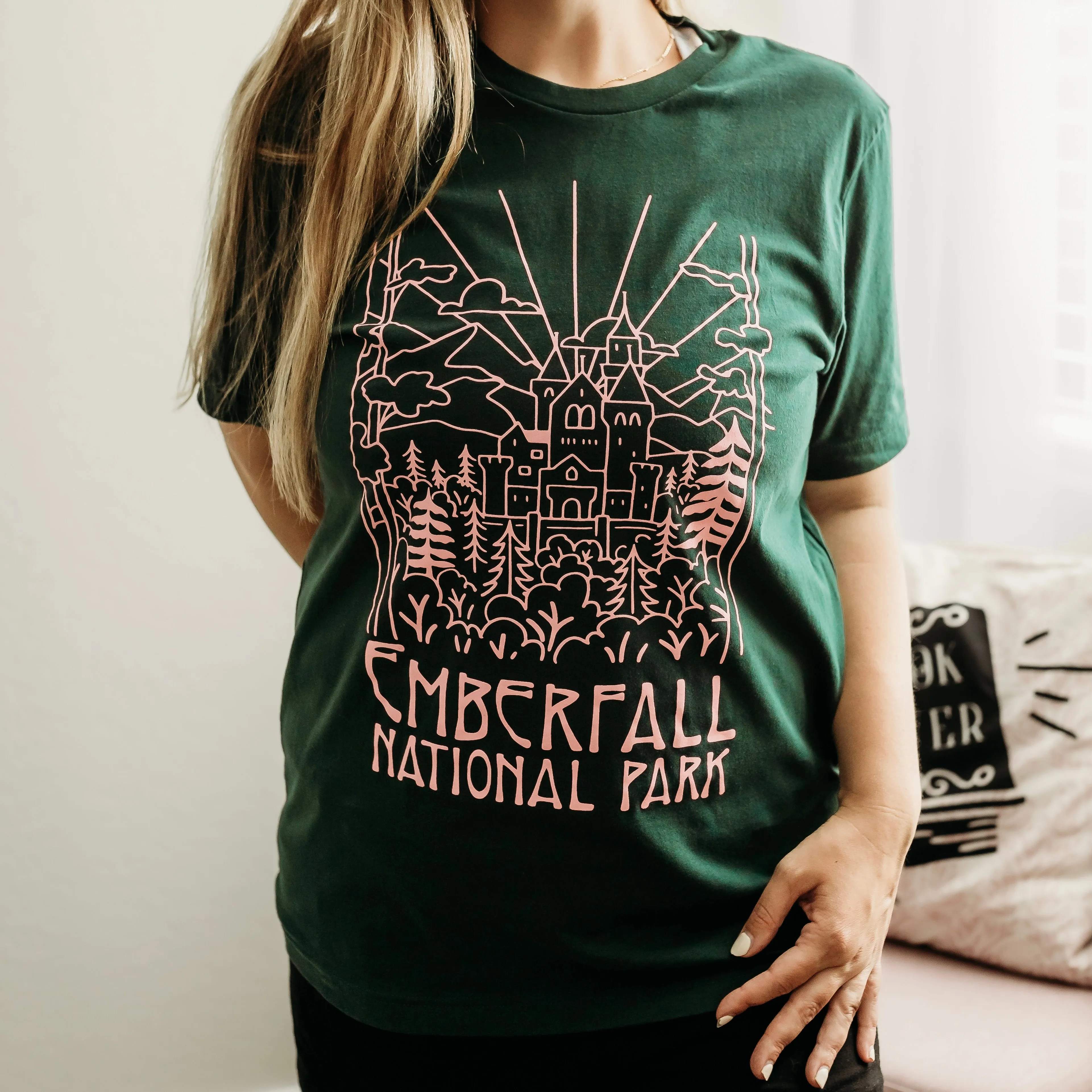 Cursebreakers Inspired: Emberfall National Park Tee sold by The Bookish Box
