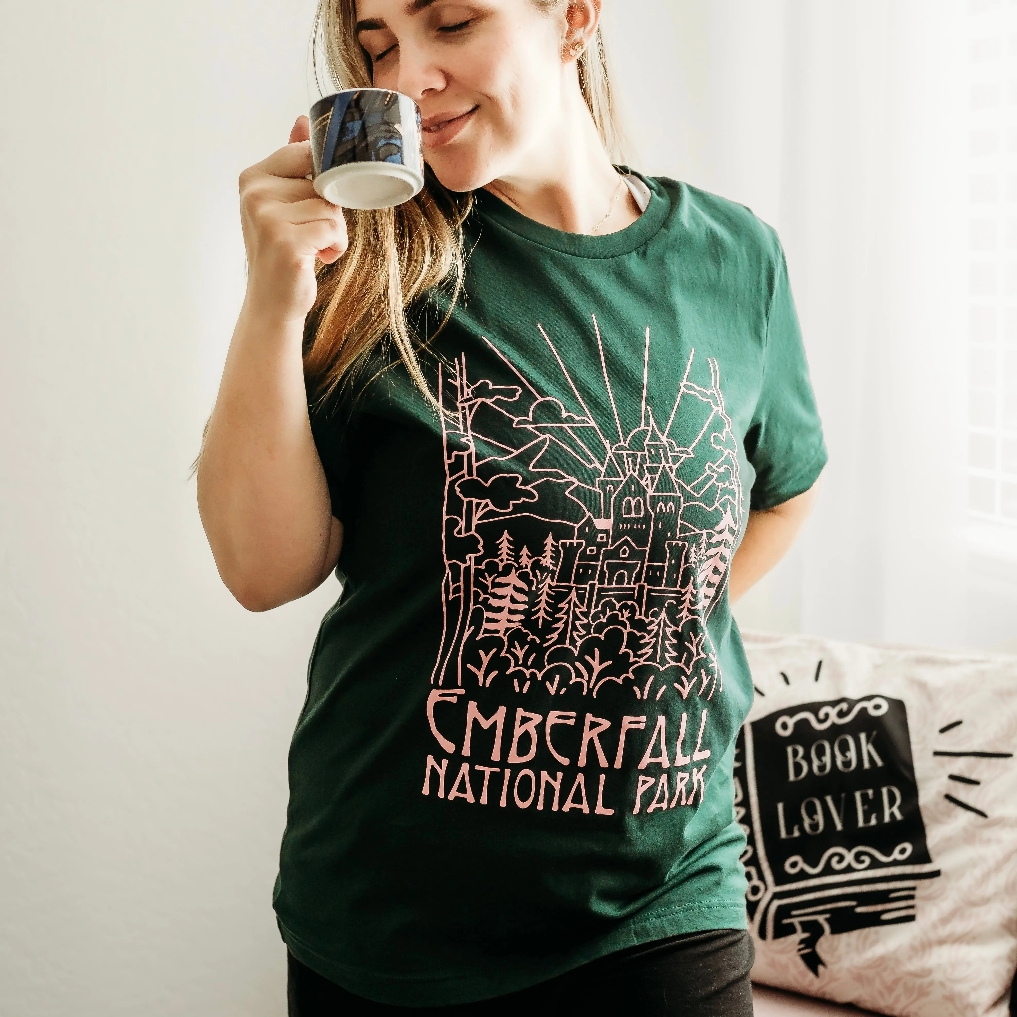 Cursebreakers Inspired: Emberfall National Park Tee sold by The Bookish Box product image thumbnail 2
