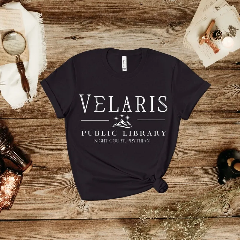 Velaris Public Library Tee sold by The Bookish Box product image thumbnail 3