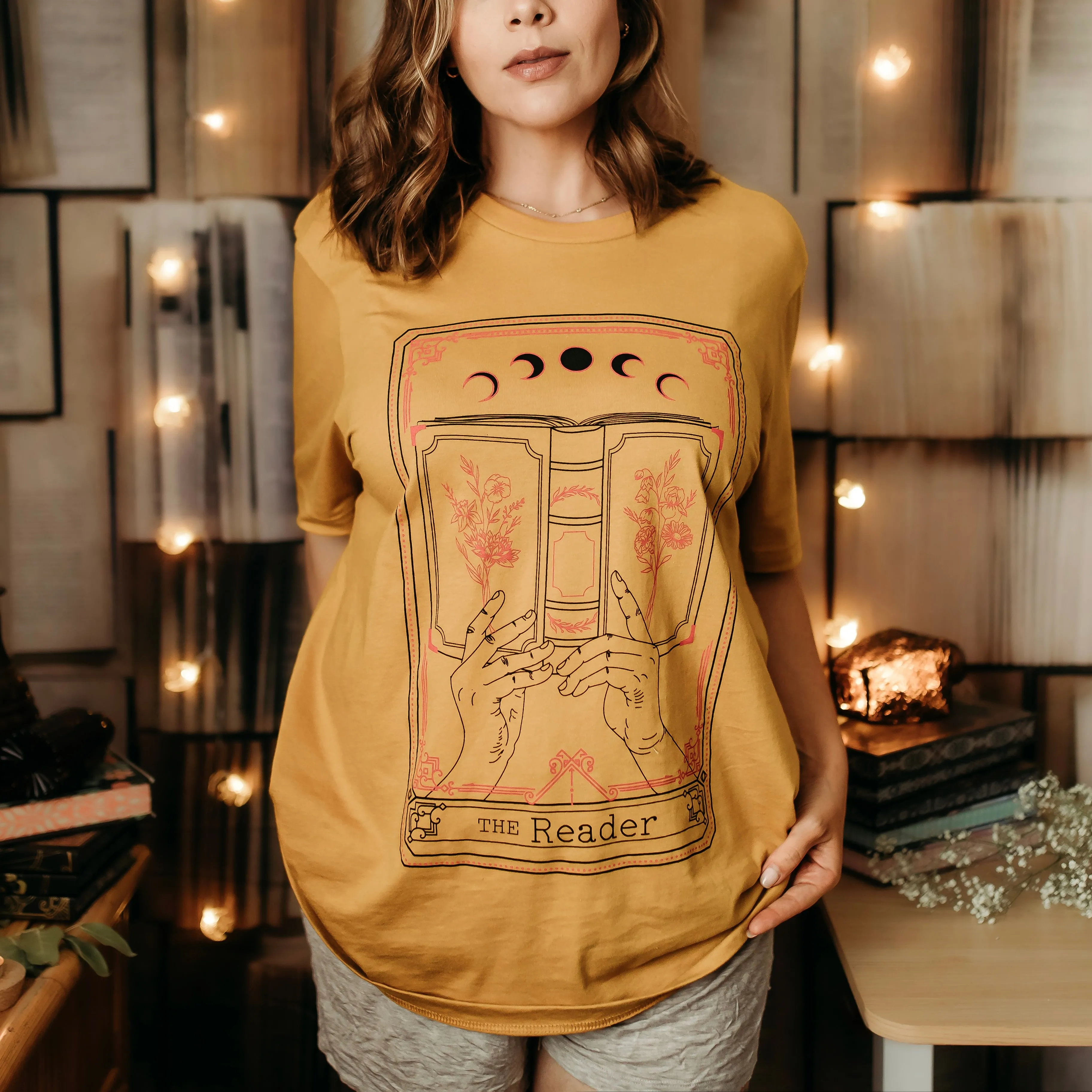 The Reader Tee sold by The Bookish Box