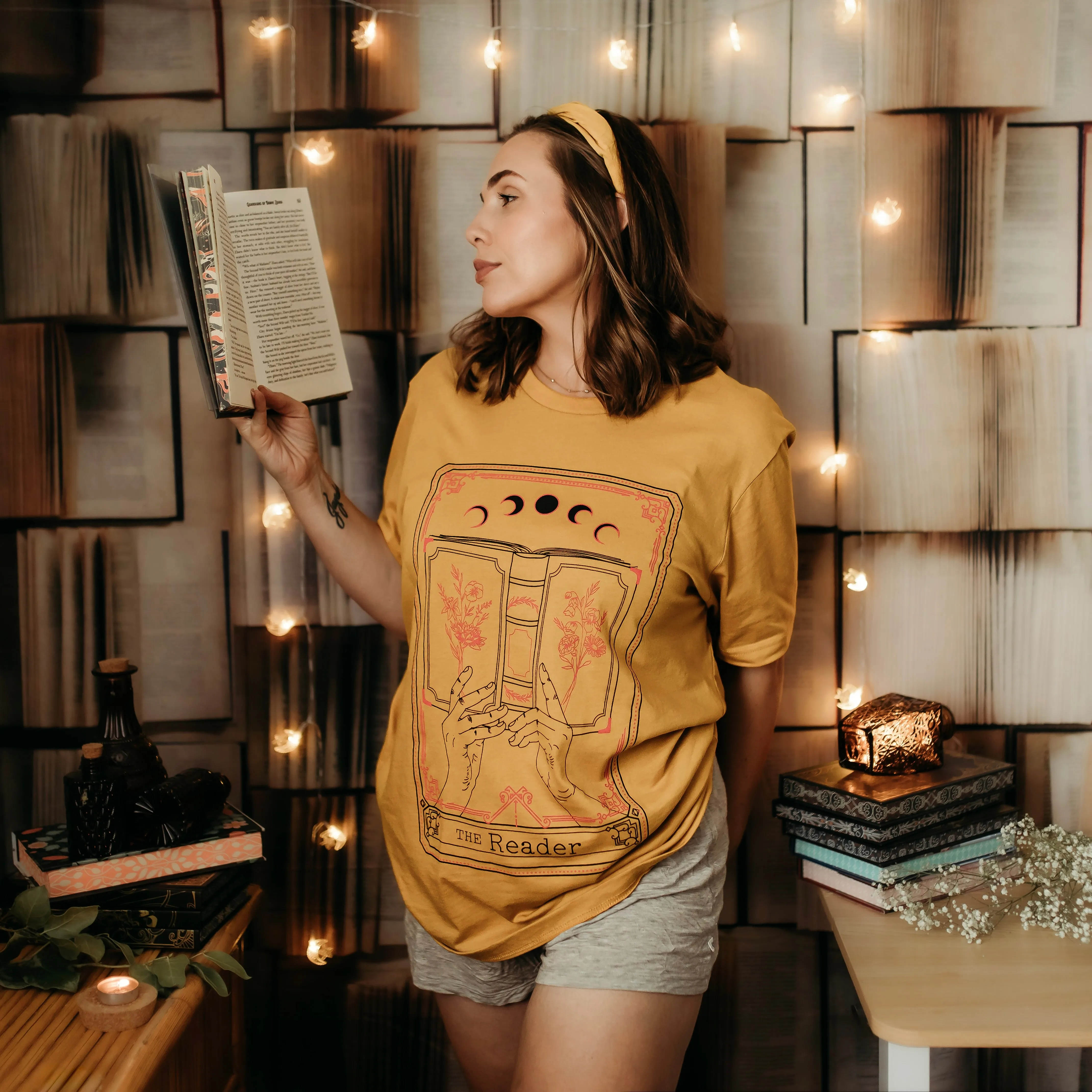 The Reader Tee sold by The Bookish Box product image thumbnail 2