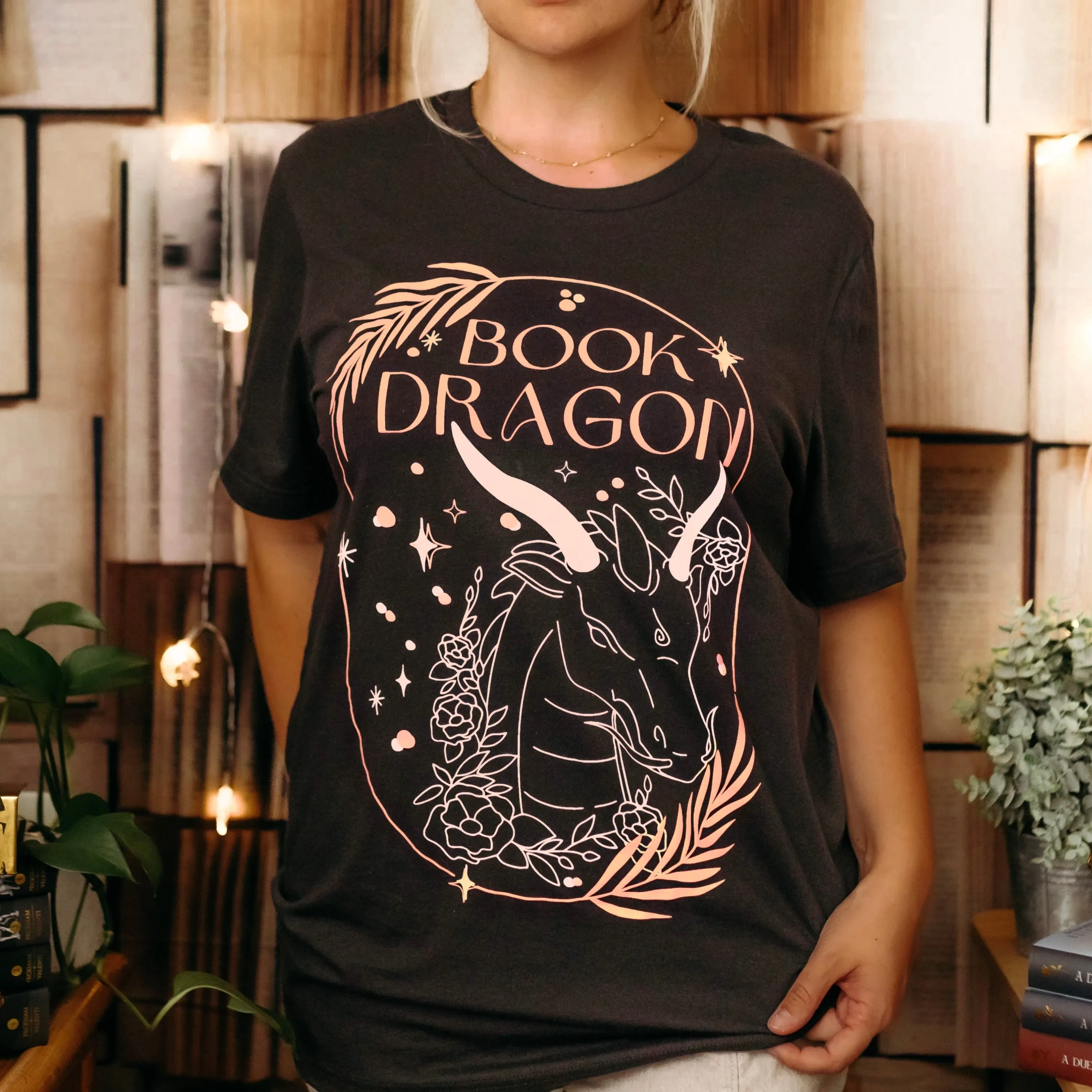 Book Dragon Inspired Tee sold by The Bookish Box