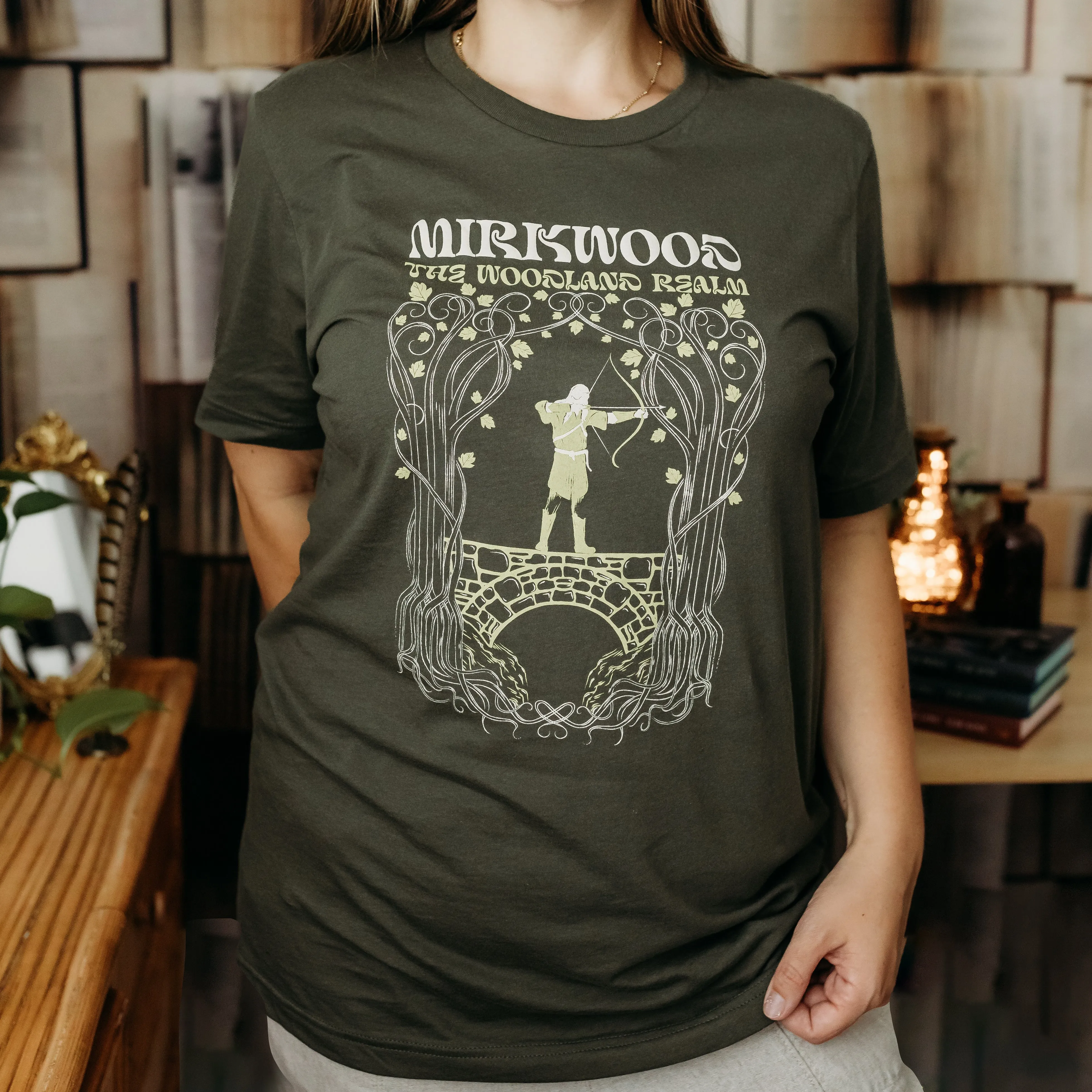 Woodland Realm Tee sold by The Bookish Box product image thumbnail 2