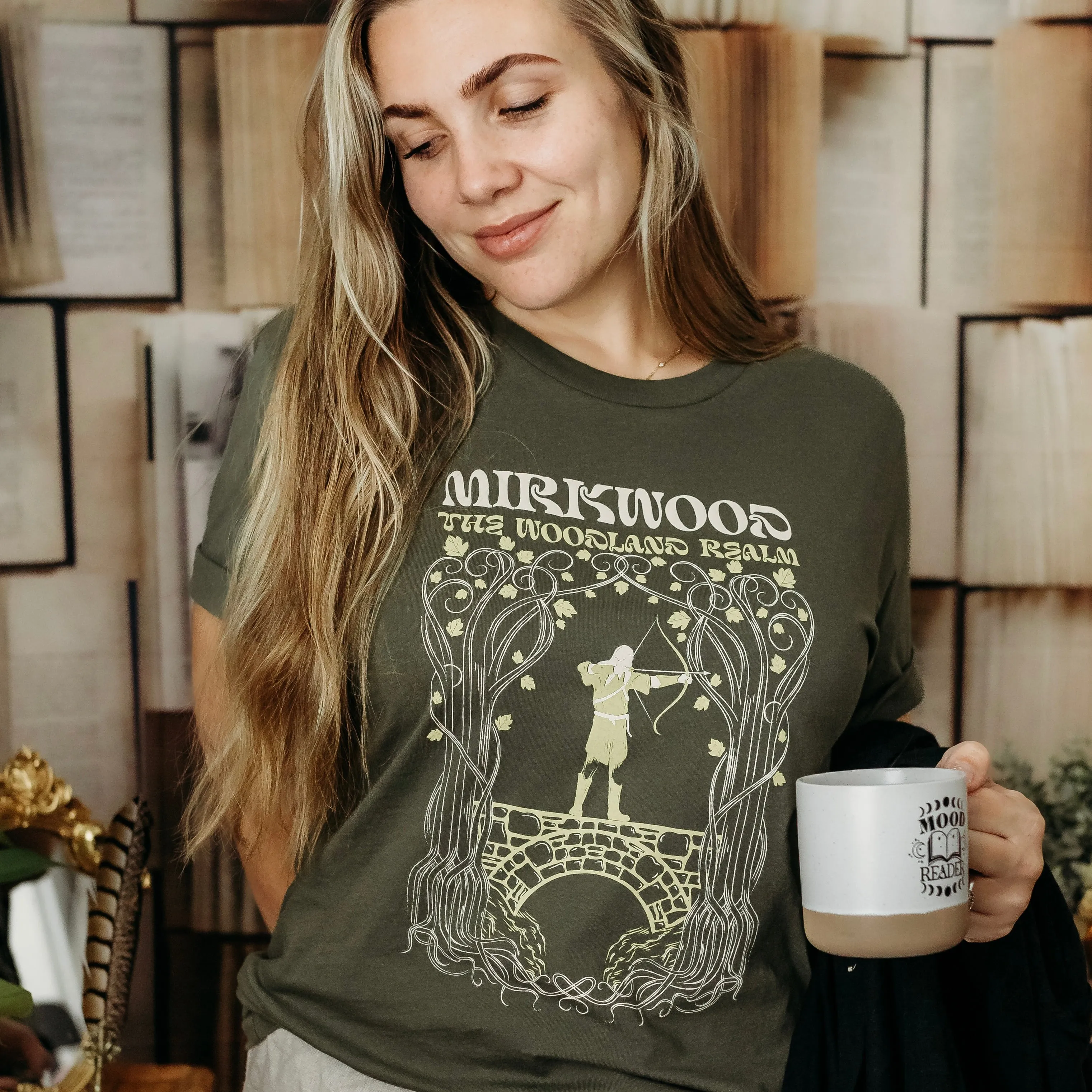Woodland Realm Tee sold by The Bookish Box product image thumbnail 3