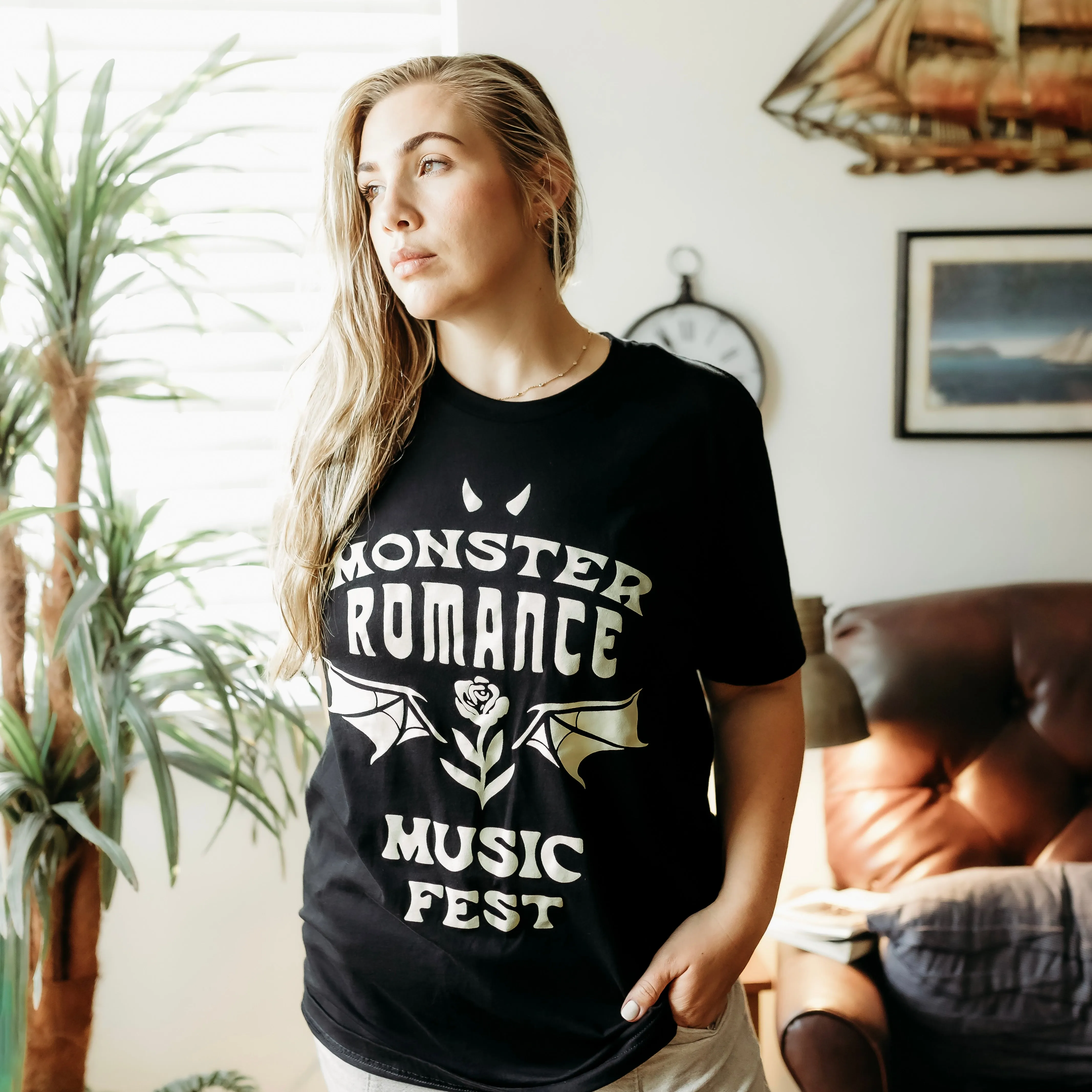 Monster Romance Music Festival Tee sold by The Bookish Box product image thumbnail 2