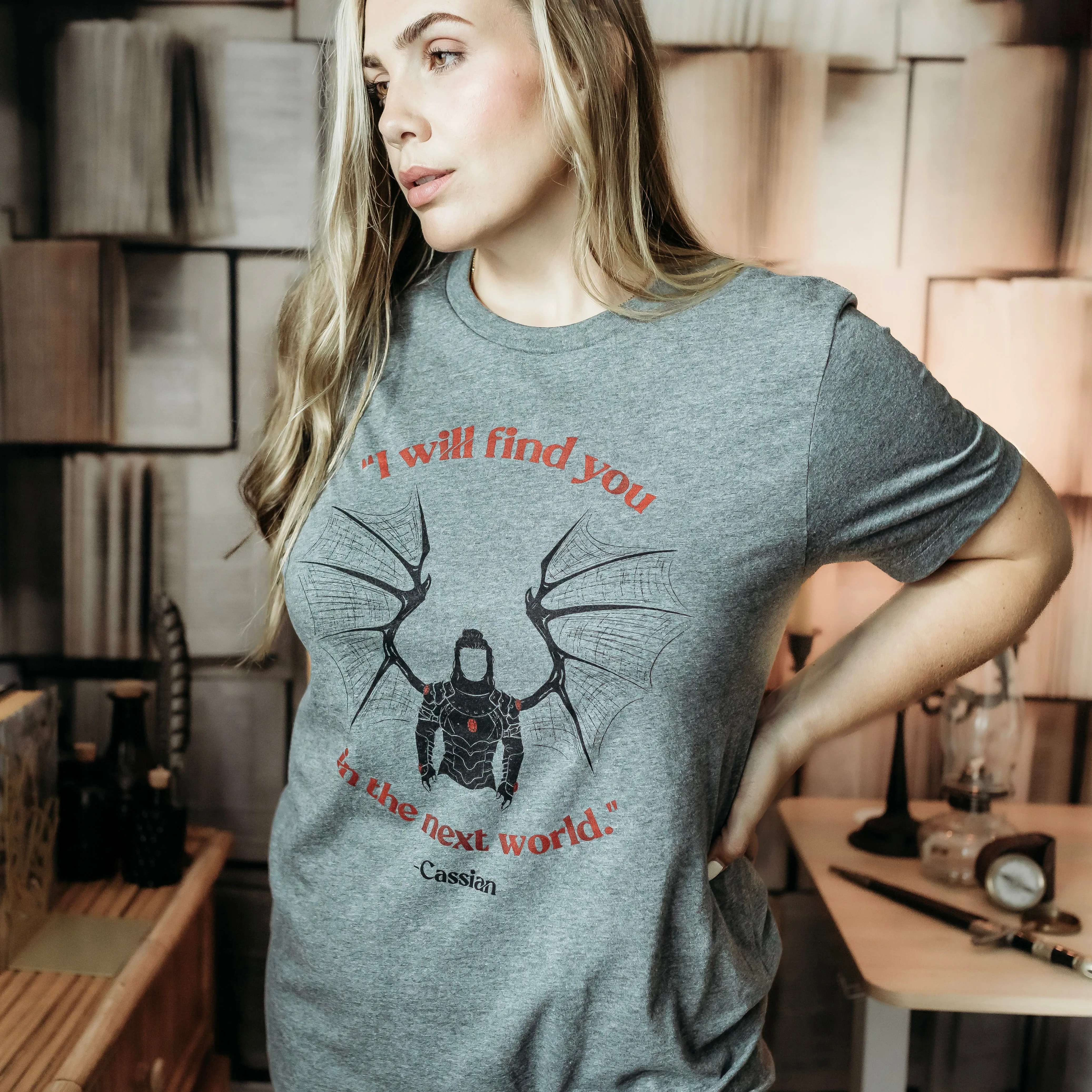 A Court of Wings and Ruin Inspired: Cassian Tee sold by The Bookish Box