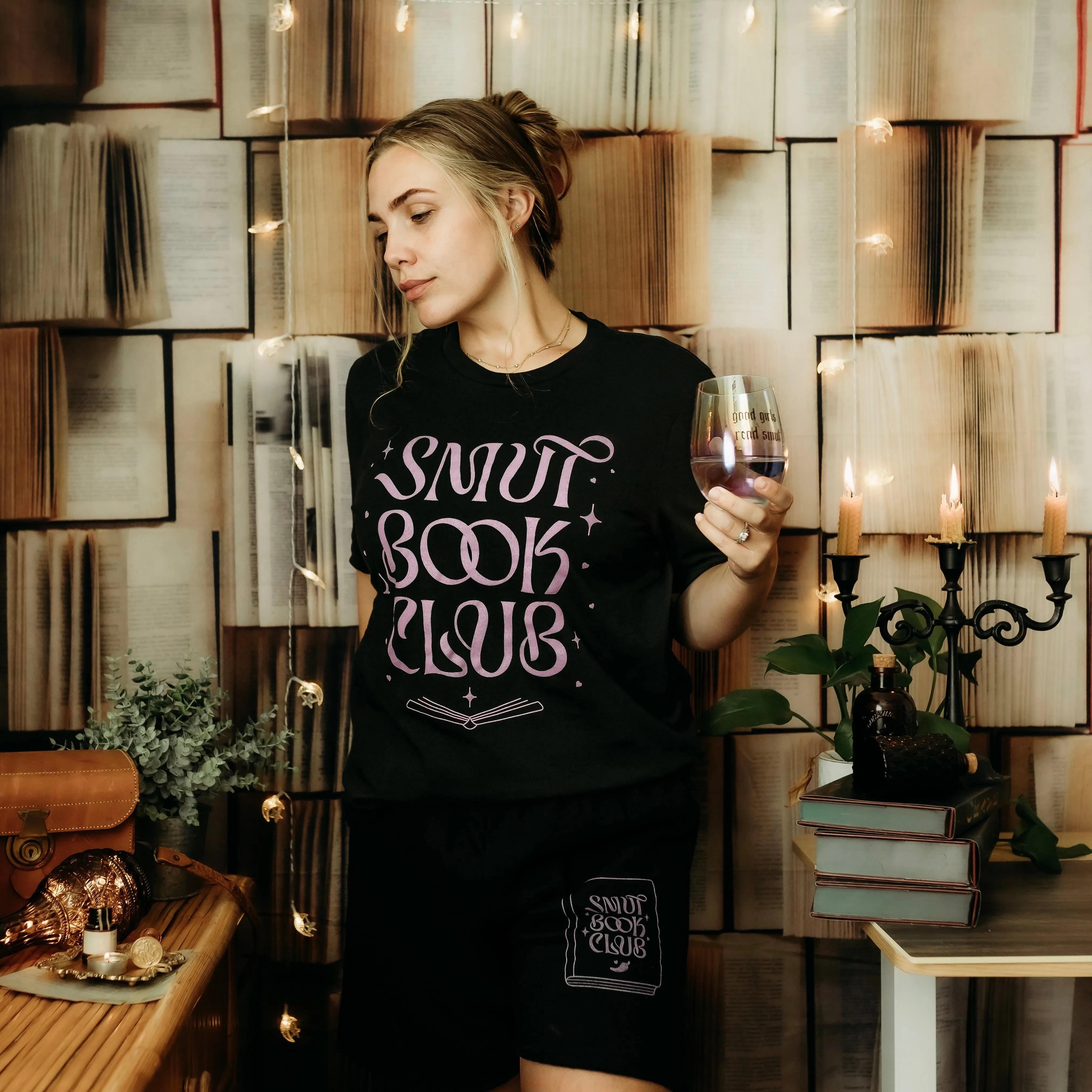 Smut Book Club Tee sold by The Bookish Box product image thumbnail 2