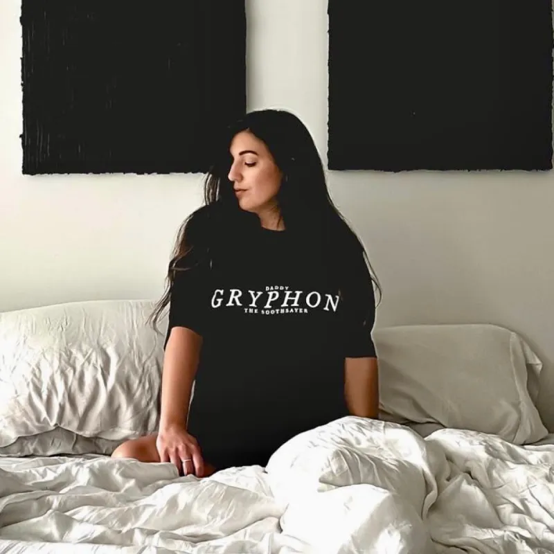 Daddy Gryphon Tee sold by The Bookish Box