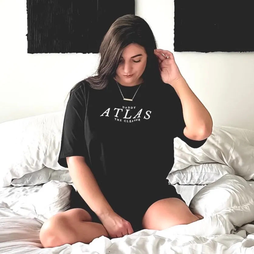Daddy Atlas Tee sold by The Bookish Box