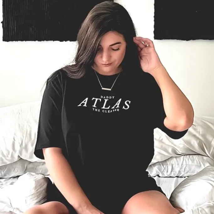 Daddy Atlas Tee sold by The Bookish Box product image thumbnail 2