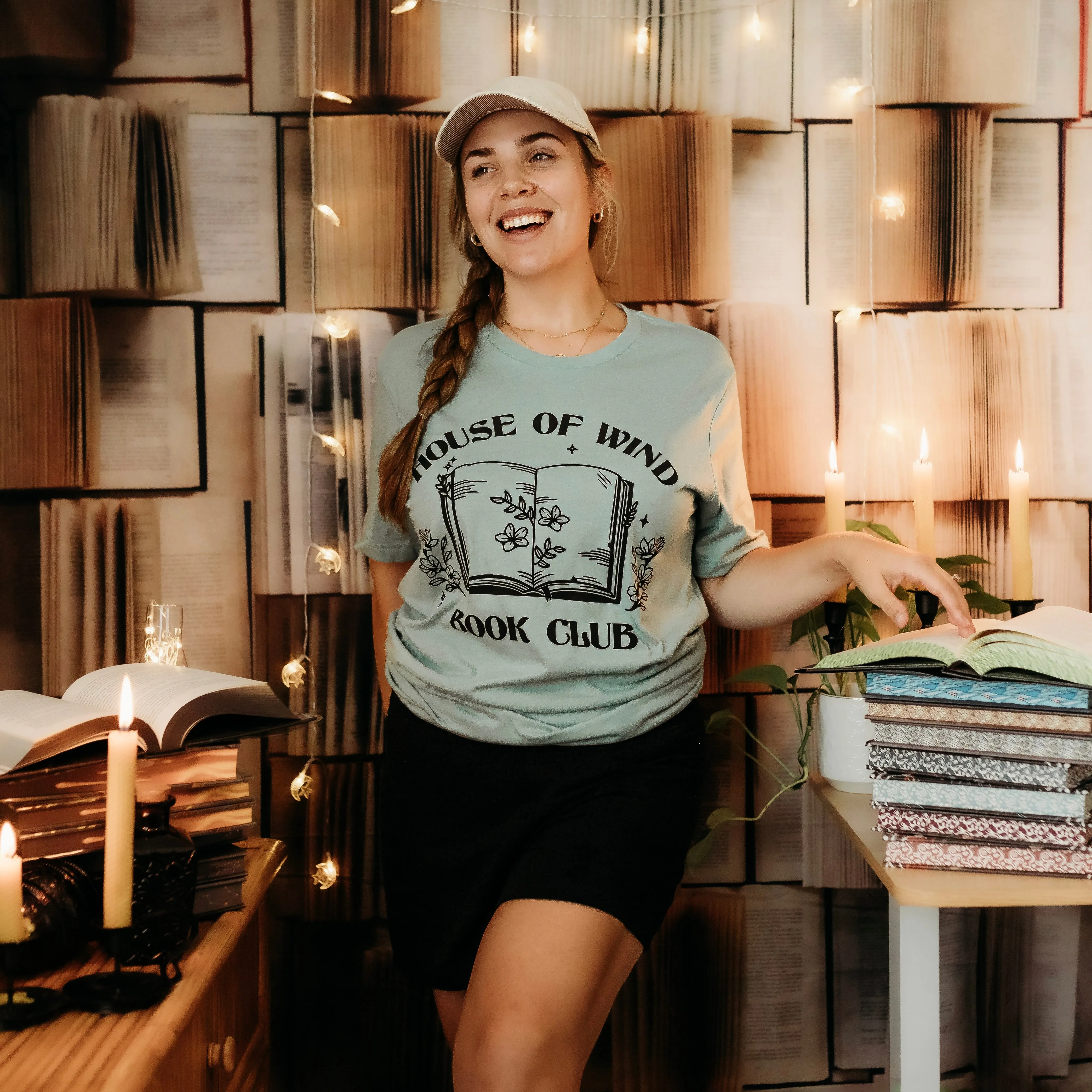 A Court of Silver Flames Inspired: House of Wind Book Club Tee sold by The Bookish Box product image thumbnail 2