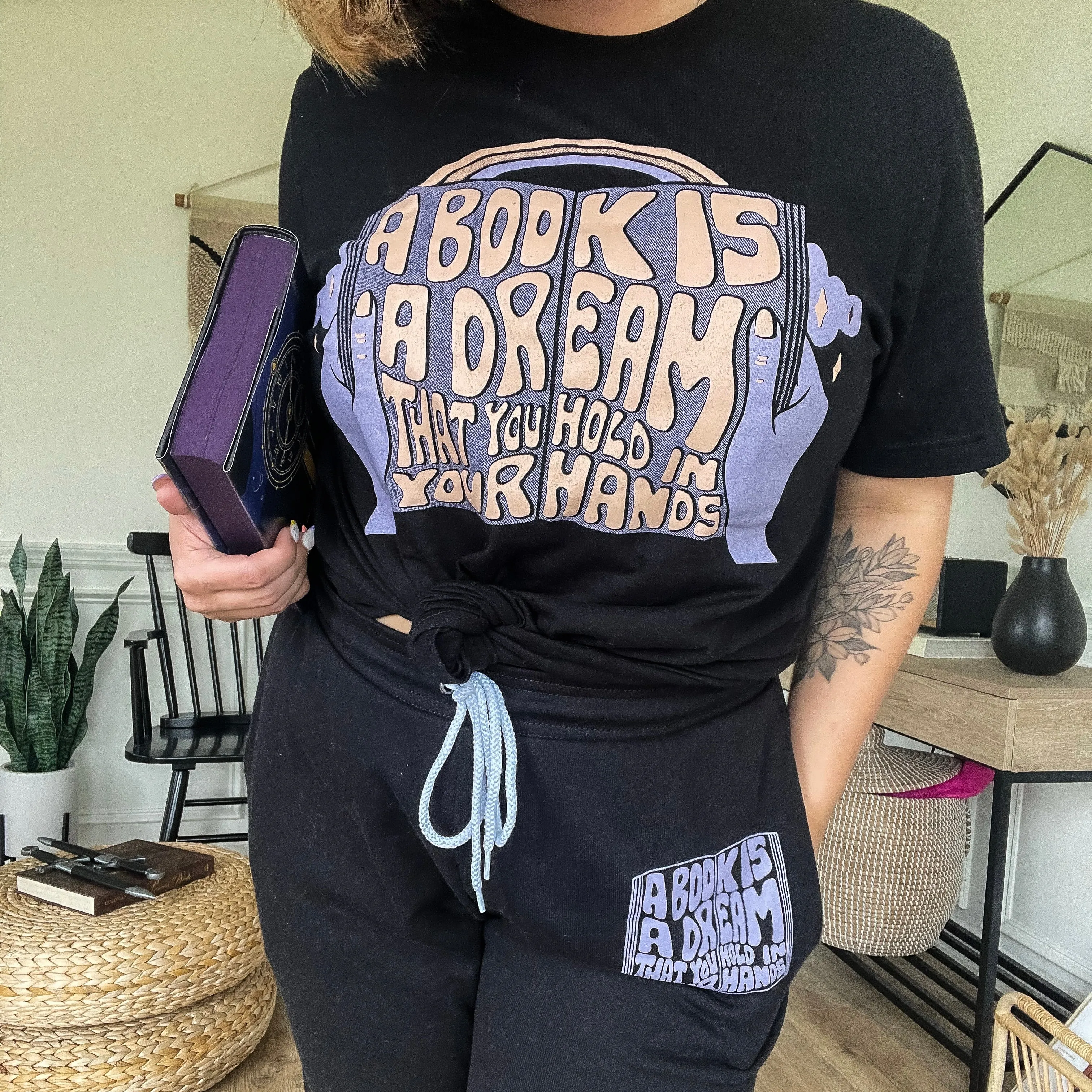 A Book is a Dream Tee sold by The Bookish Box product image thumbnail 2