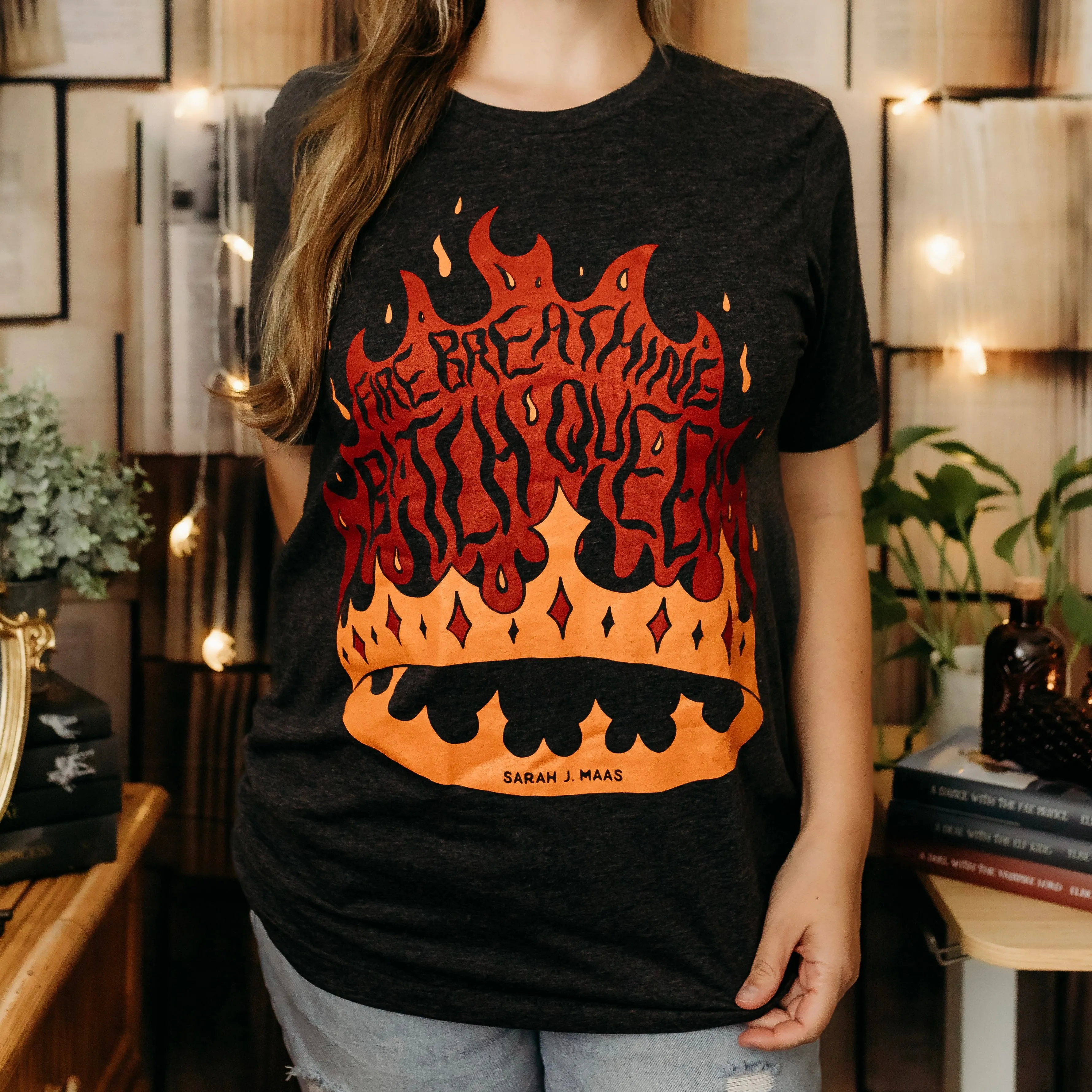 TOG Inspired: Fire Breathing Bitch Queen Tee sold by The Bookish Box product image thumbnail 3