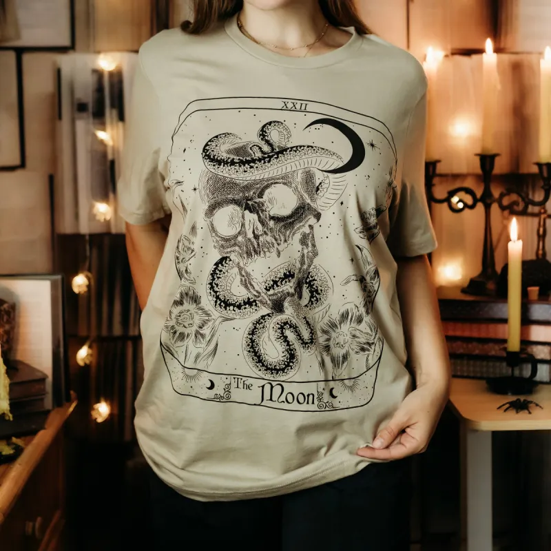 Hades Inspired: The Moon Tee sold by The Bookish Box