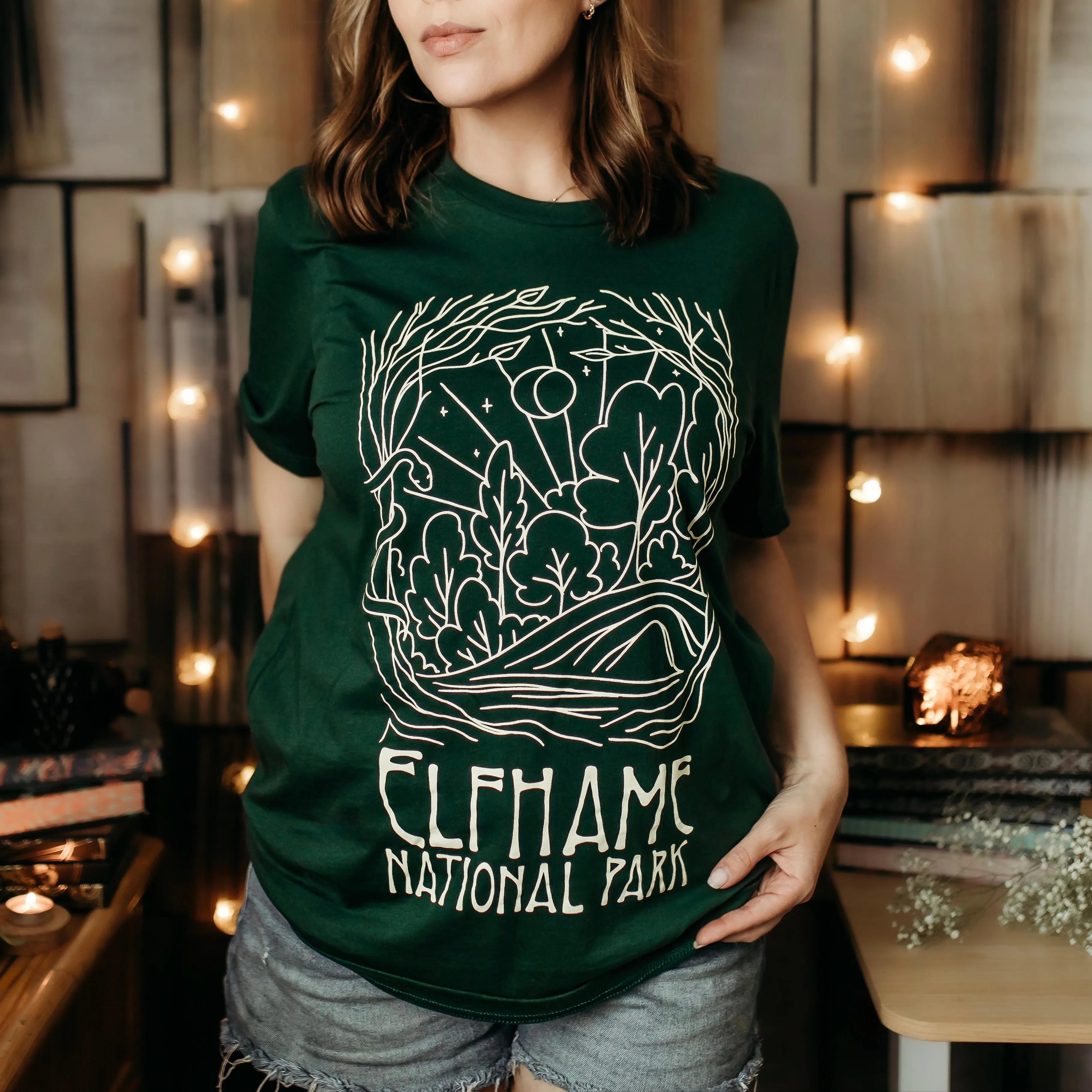 Elfhame National Park Tee sold by The Bookish Box